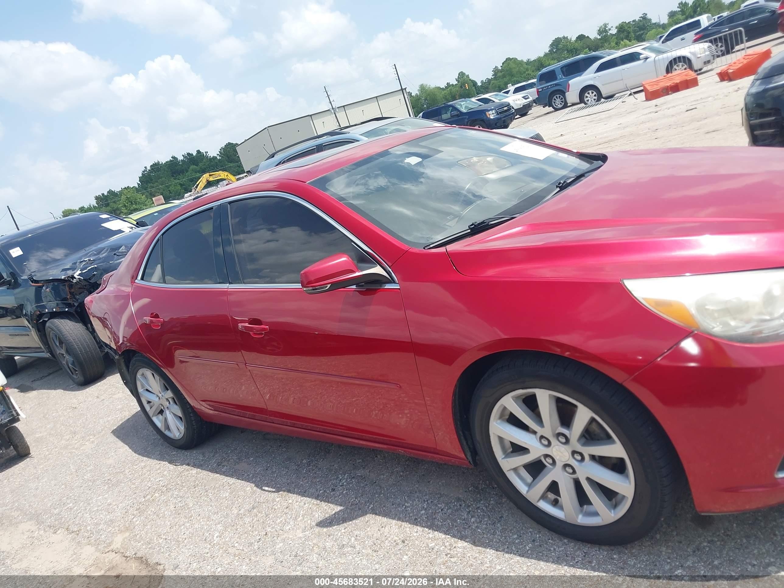 2013 Chevrolet Malibu 2lt Burgundy vin: 1G11E5SA2DF207610
