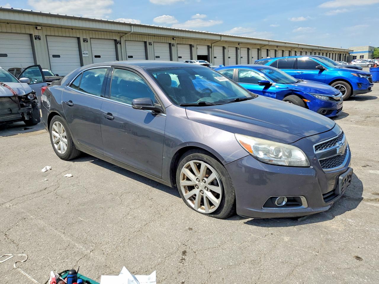 2013 Chevrolet Malibu 2lt Gray vin: 1G11E5SA2DF287149