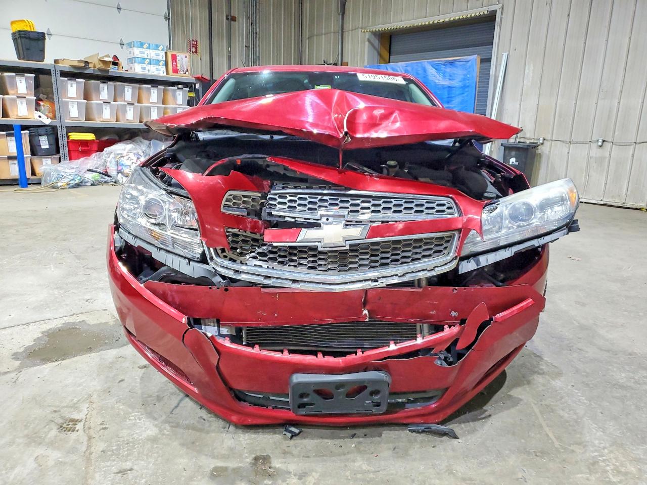 2013 Chevrolet Malibu 2lt Red vin: 1G11E5SA2DF309893