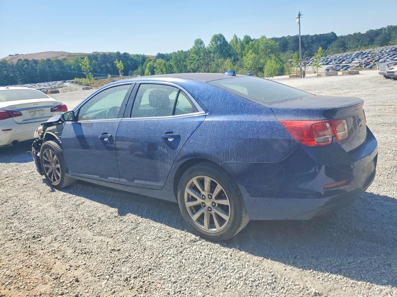 2013 Chevrolet Malibu 2lt Blue vin: 1G11E5SA2DU130118