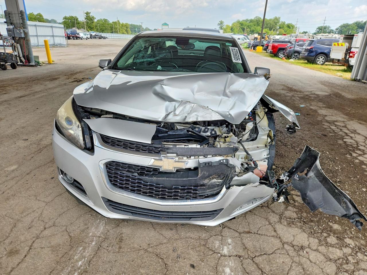 2016 Chevrolet Malibu Limited Ltz Silver vin: 1G11E5SA2GF168716
