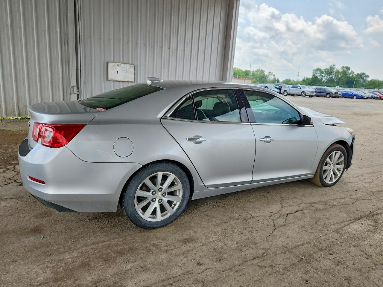 2016 Chevrolet Malibu Limited Ltz Silver vin: 1G11E5SA2GF168716