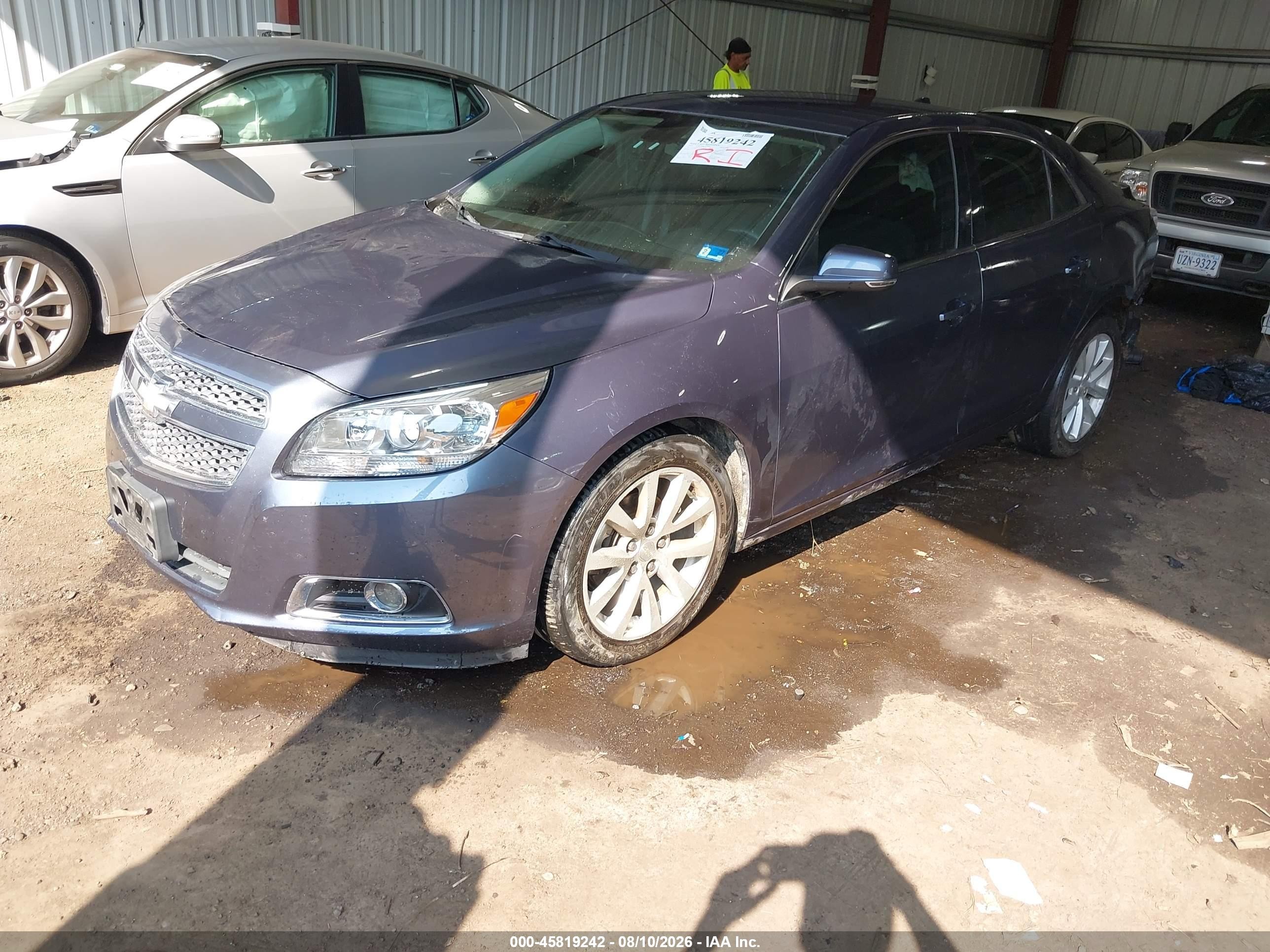 2013 Chevrolet Malibu 2lt Blue vin: 1G11E5SA3DF216882