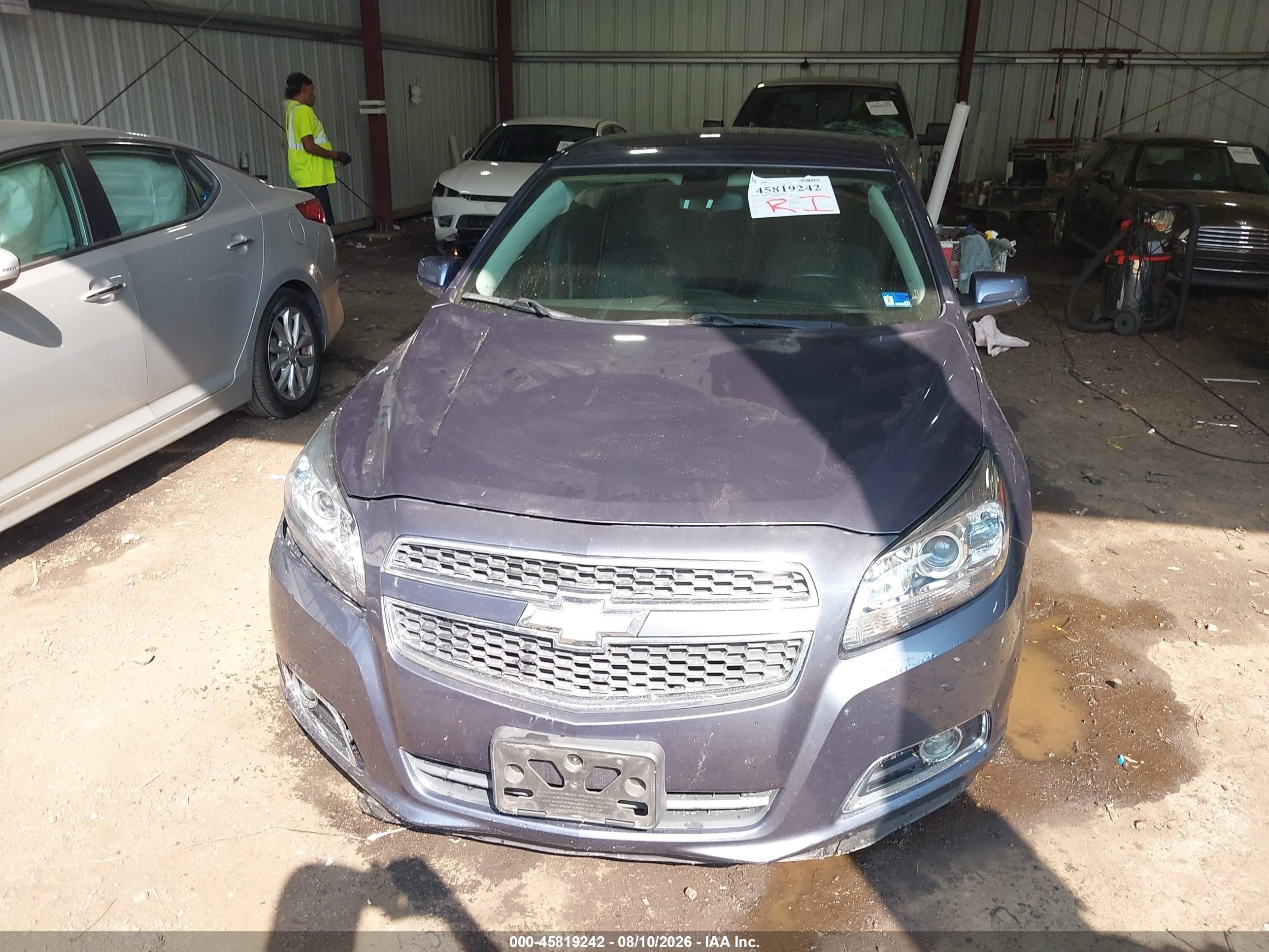 2013 Chevrolet Malibu 2lt Blue vin: 1G11E5SA3DF216882