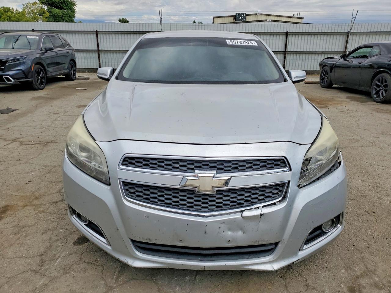 2013 Chevrolet Malibu 2lt Silver vin: 1G11E5SA3DF230233