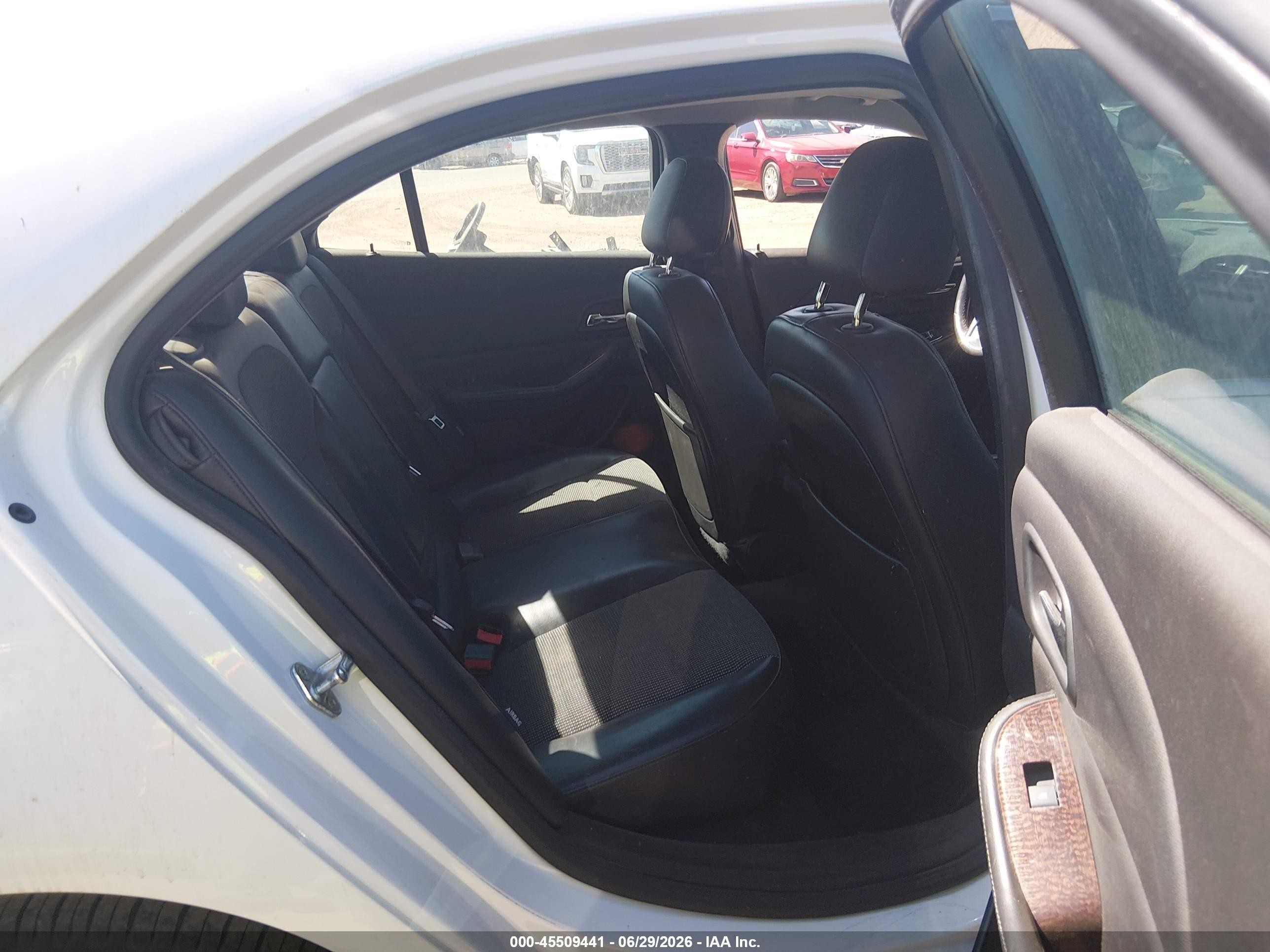 2013 Chevrolet Malibu 2lt White vin: 1G11E5SA3DF268383