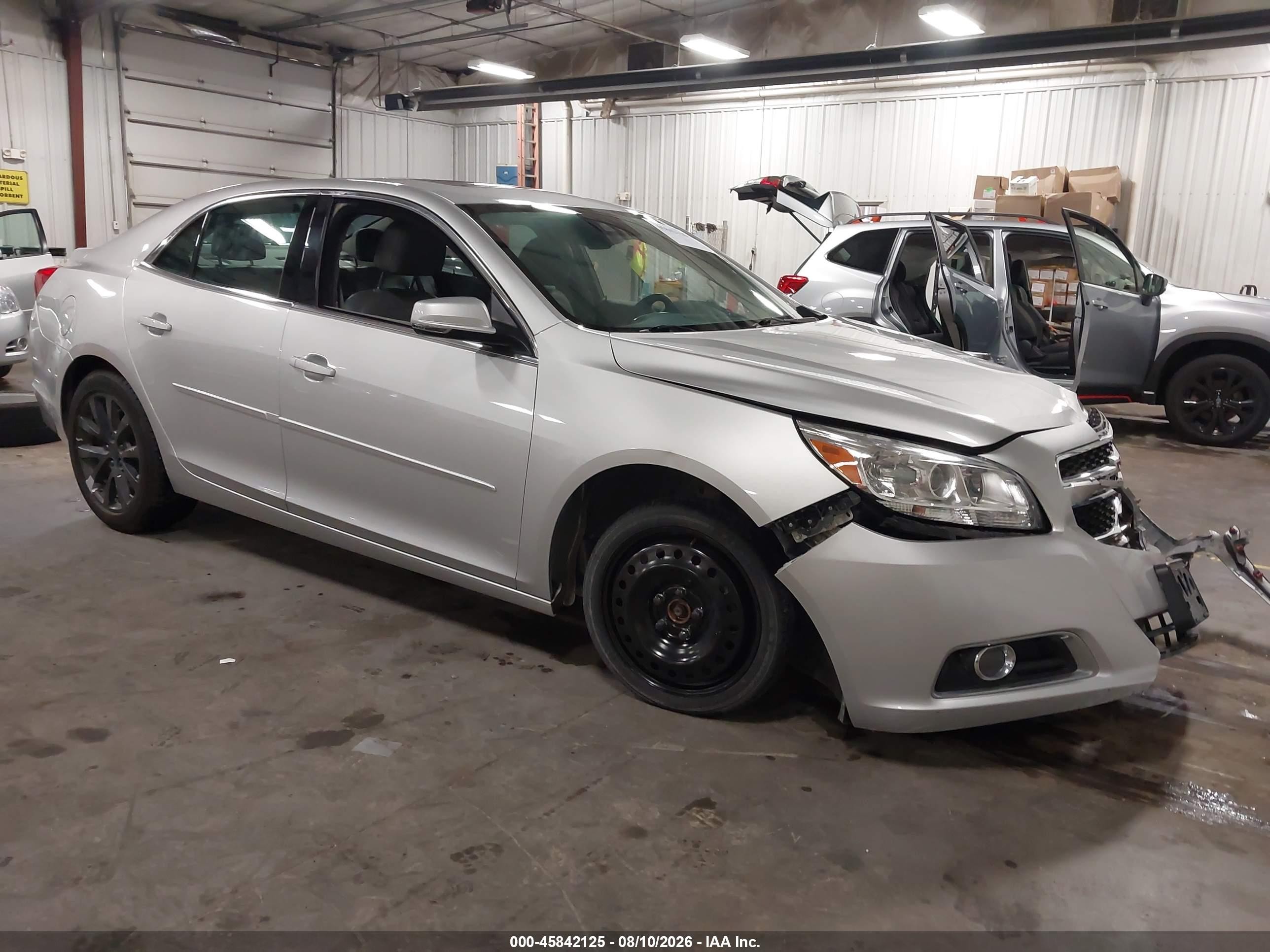 2013 Chevrolet Malibu 2lt Silver vin: 1G11E5SA3DF342126