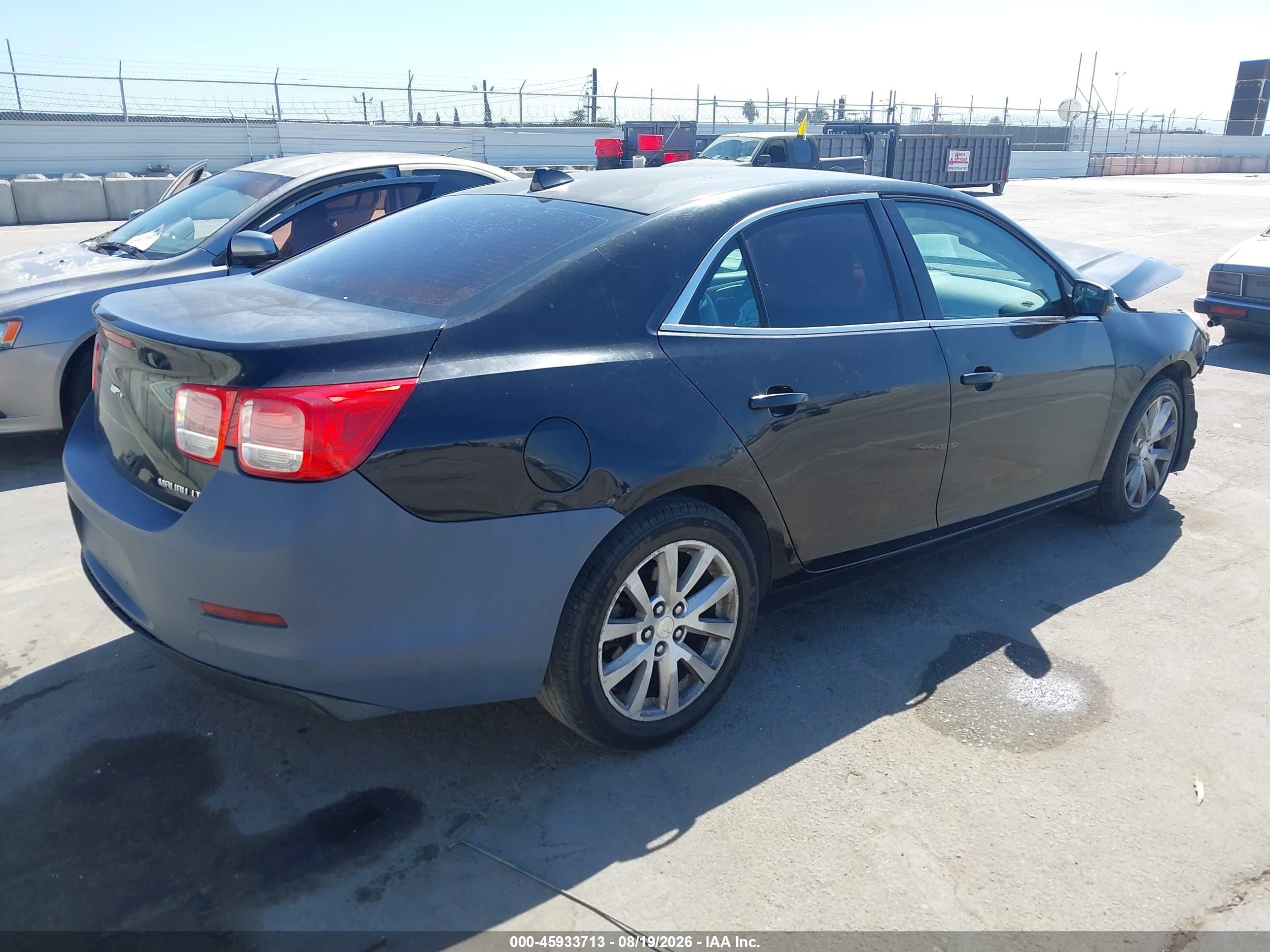 2013 Chevrolet Malibu 2lt Black vin: 1G11E5SA3DU128636