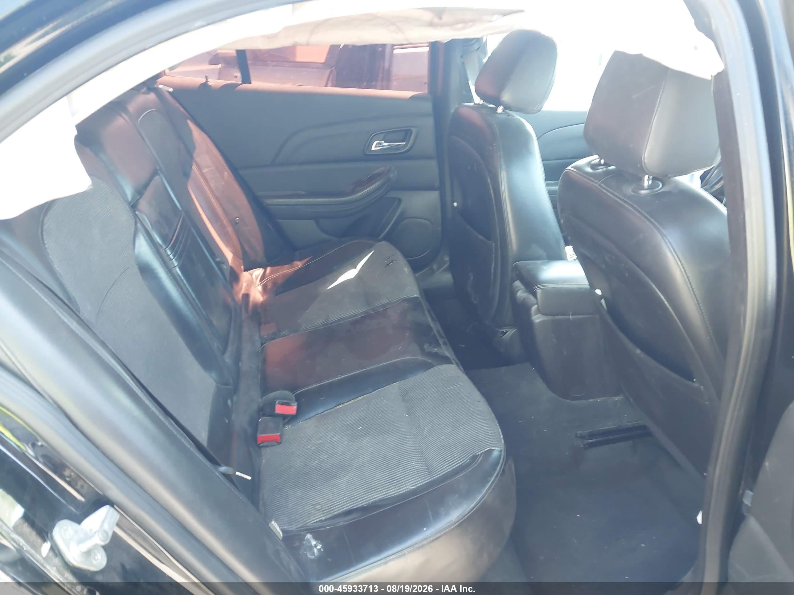 2013 Chevrolet Malibu 2lt Black vin: 1G11E5SA3DU128636