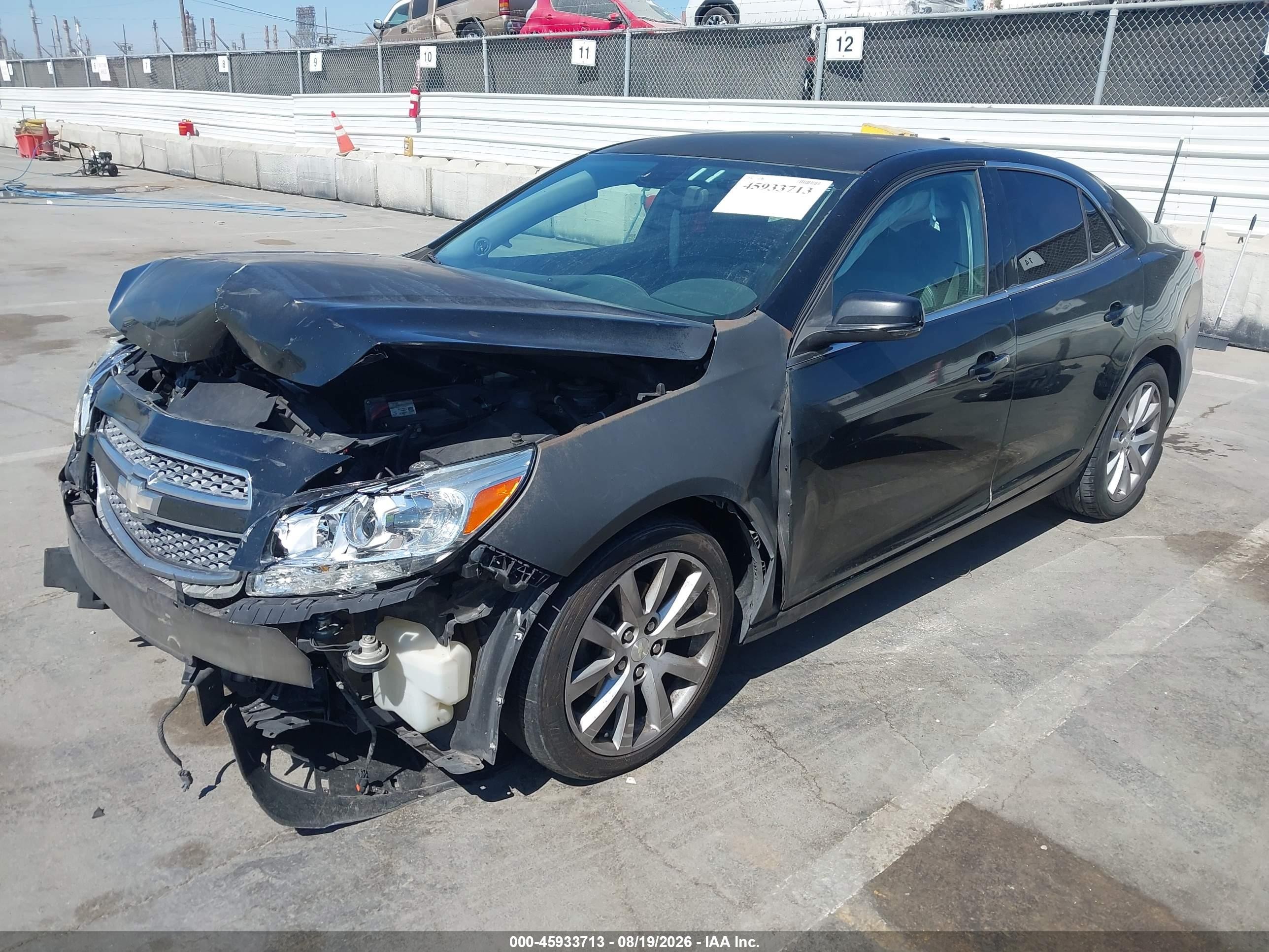 2013 Chevrolet Malibu 2lt Black vin: 1G11E5SA3DU128636