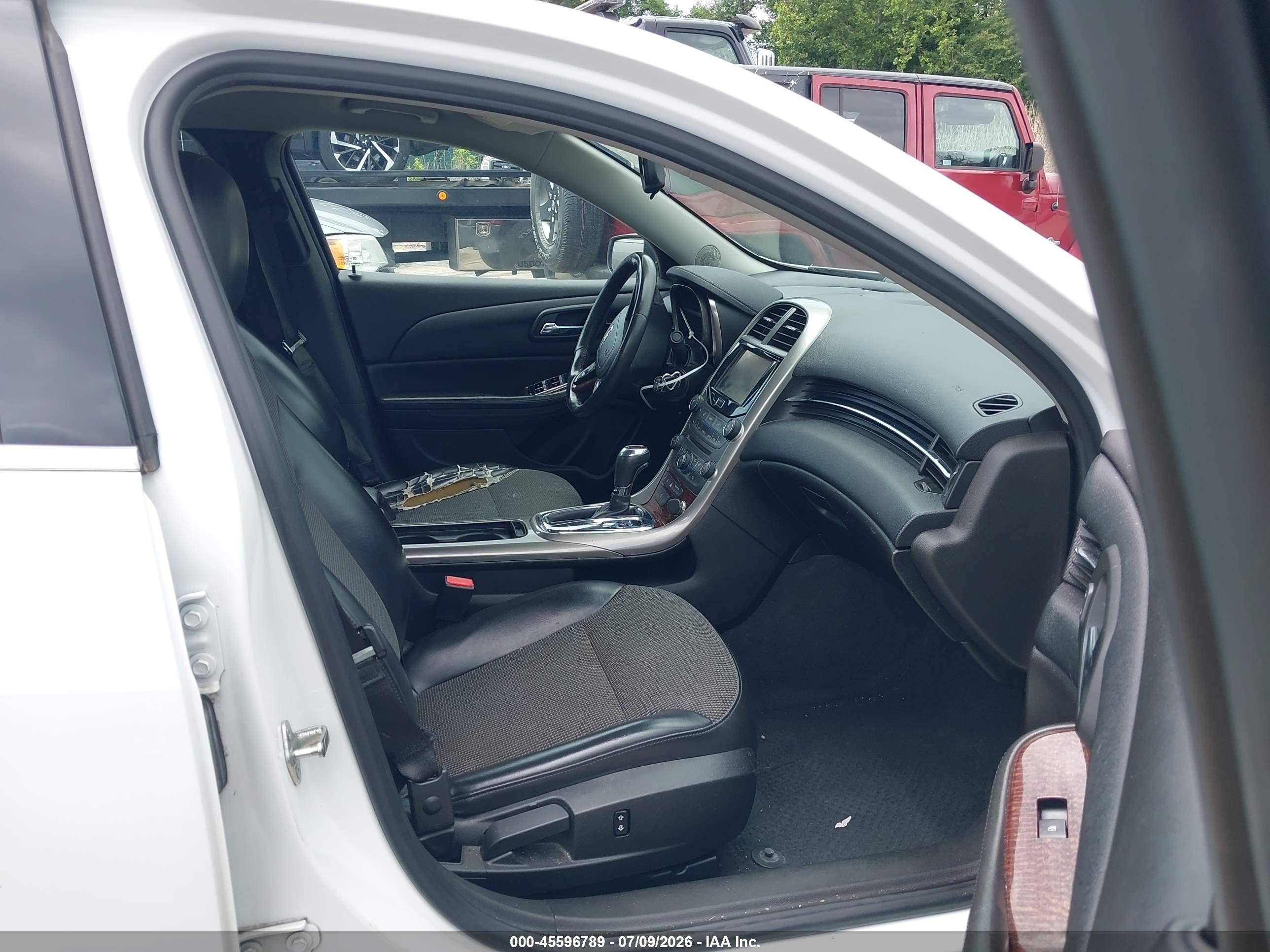 2013 Chevrolet Malibu 2lt White vin: 1G11E5SA3DU137496
