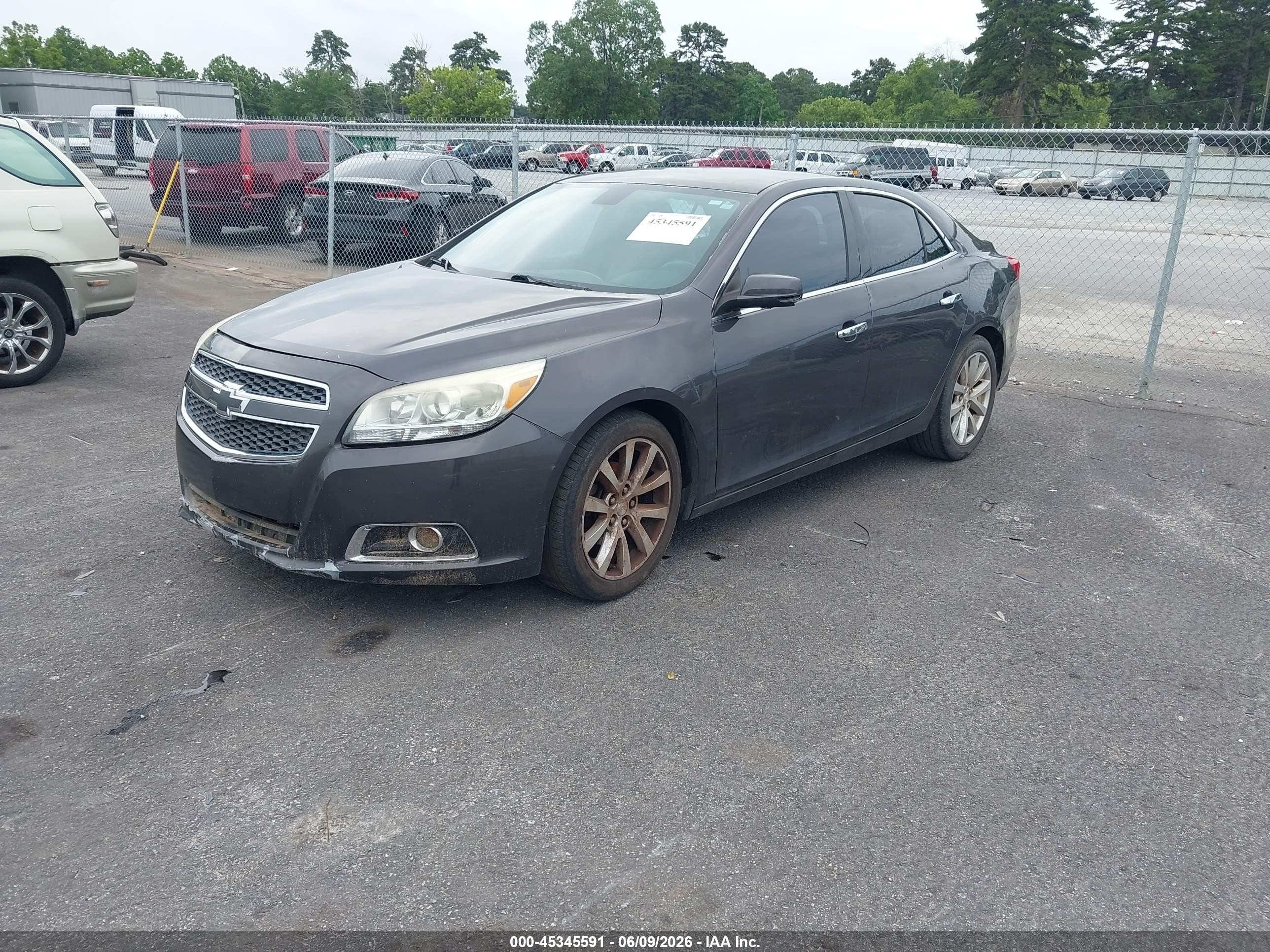 2013 Chevrolet Malibu 2lt Black vin: 1G11E5SA4DF129055