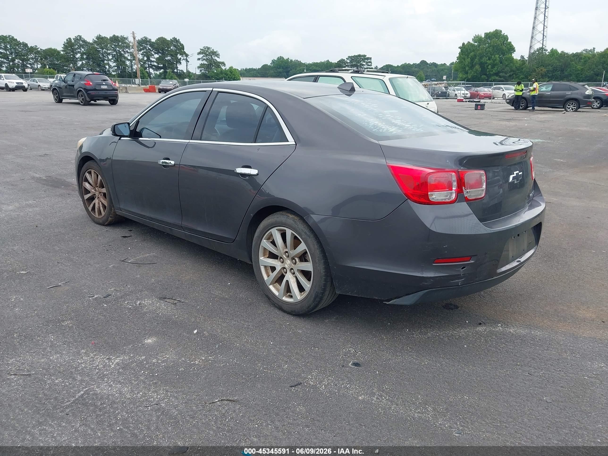 2013 Chevrolet Malibu 2lt Black vin: 1G11E5SA4DF129055