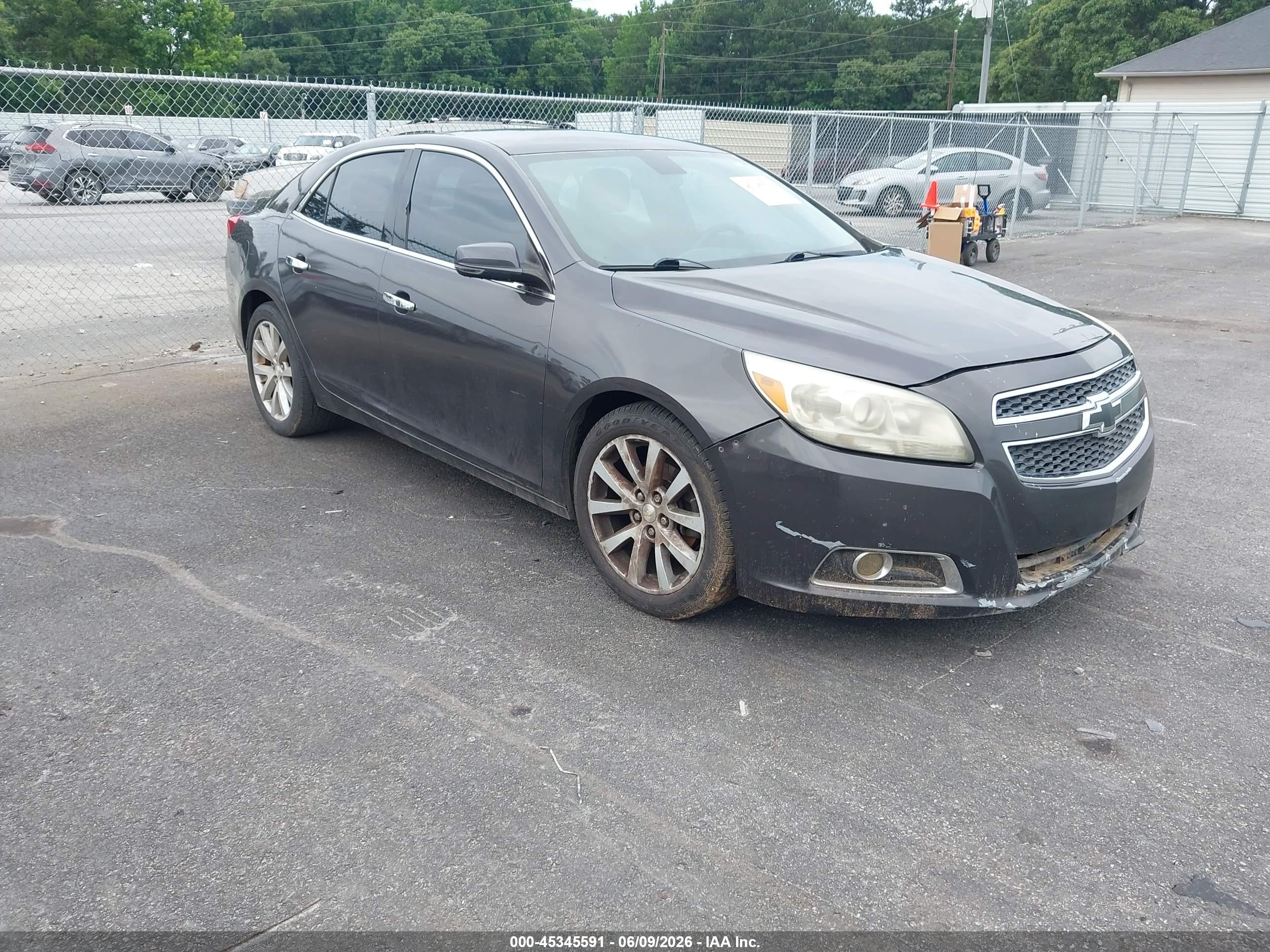2013 Chevrolet Malibu 2lt Black vin: 1G11E5SA4DF129055