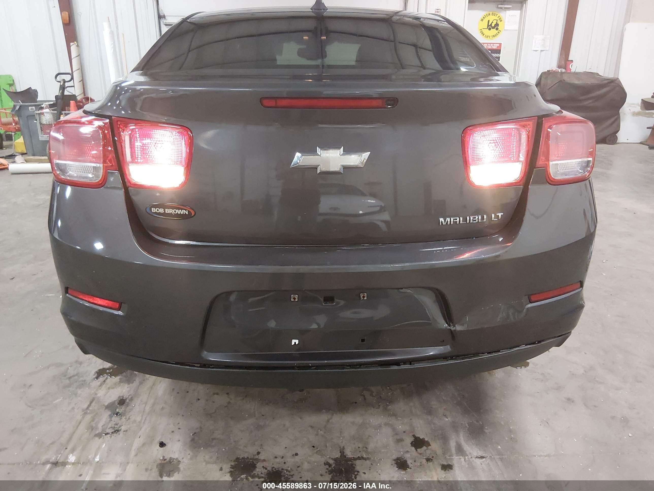 2013 Chevrolet Malibu 2lt Gray vin: 1G11E5SA4DF189725