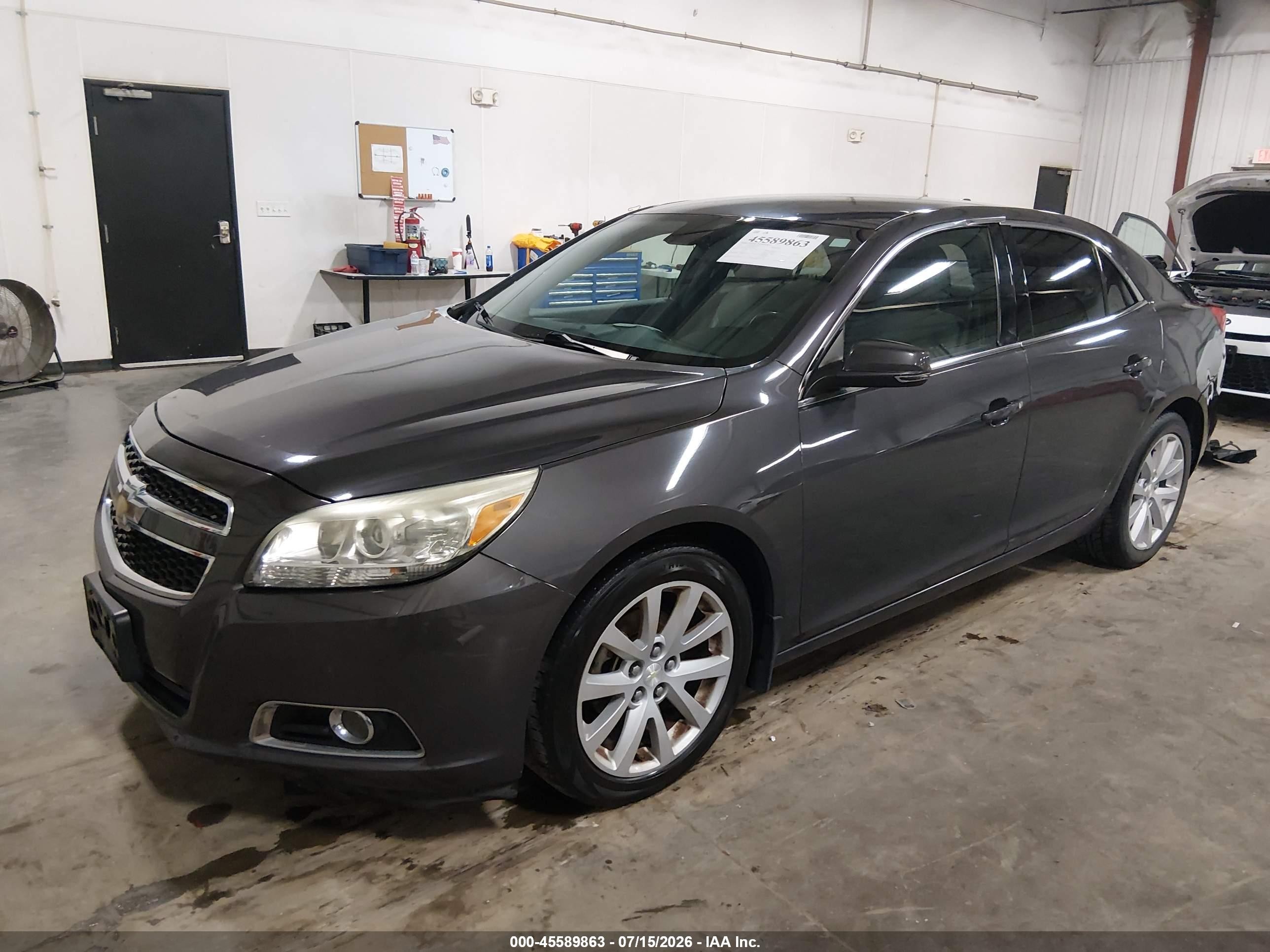 2013 Chevrolet Malibu 2lt Gray vin: 1G11E5SA4DF189725