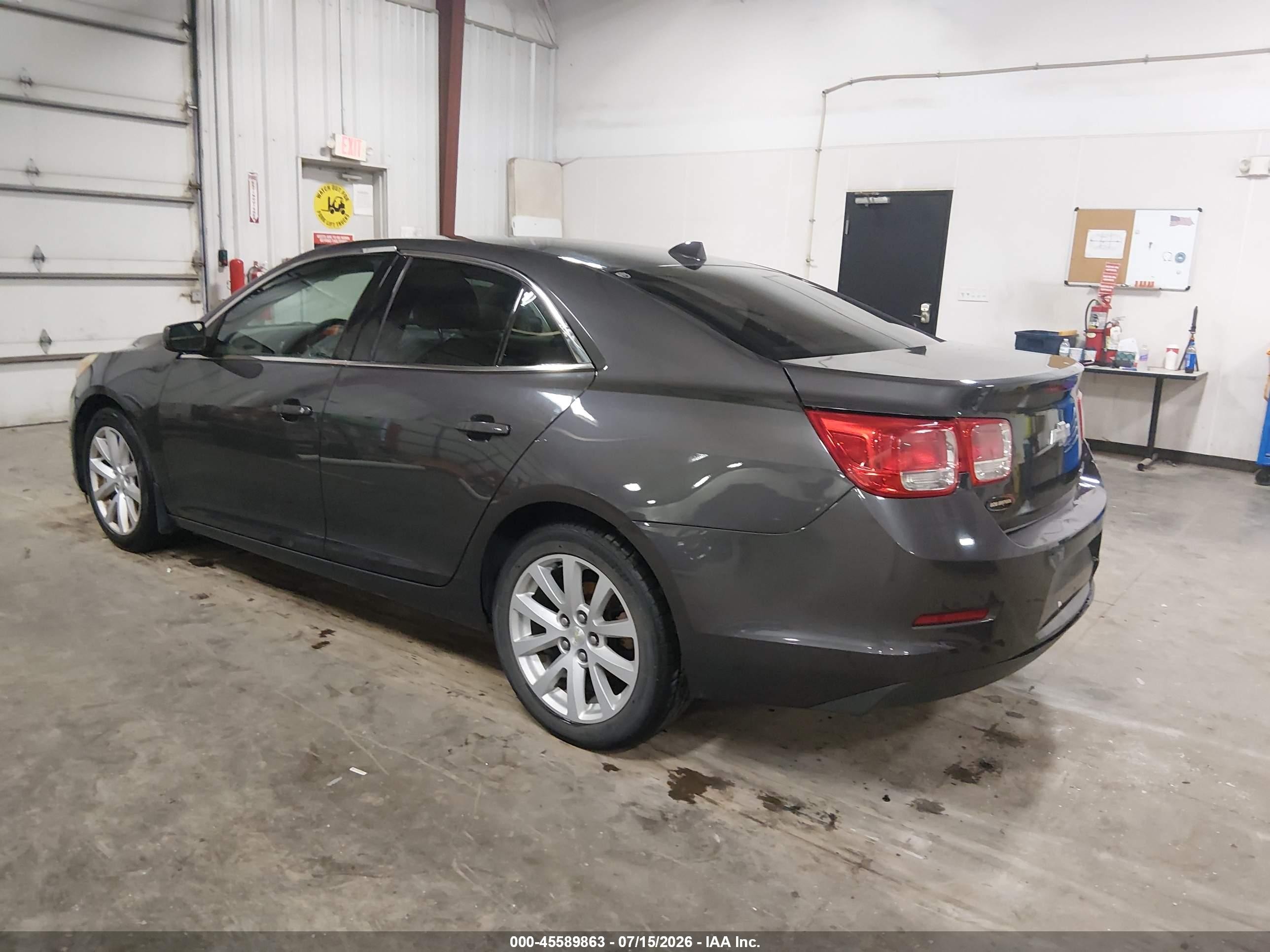 2013 Chevrolet Malibu 2lt Gray vin: 1G11E5SA4DF189725