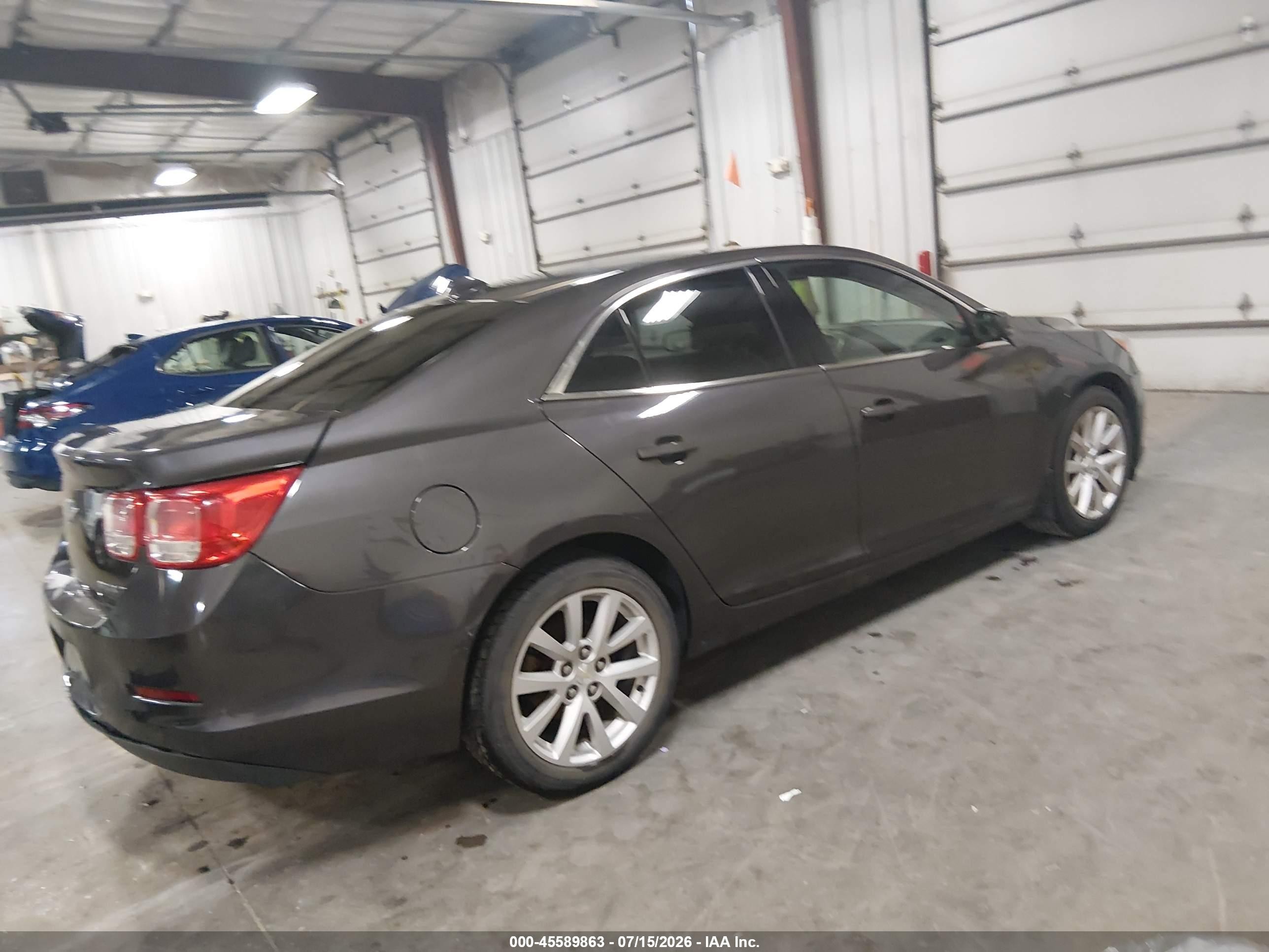 2013 Chevrolet Malibu 2lt Gray vin: 1G11E5SA4DF189725