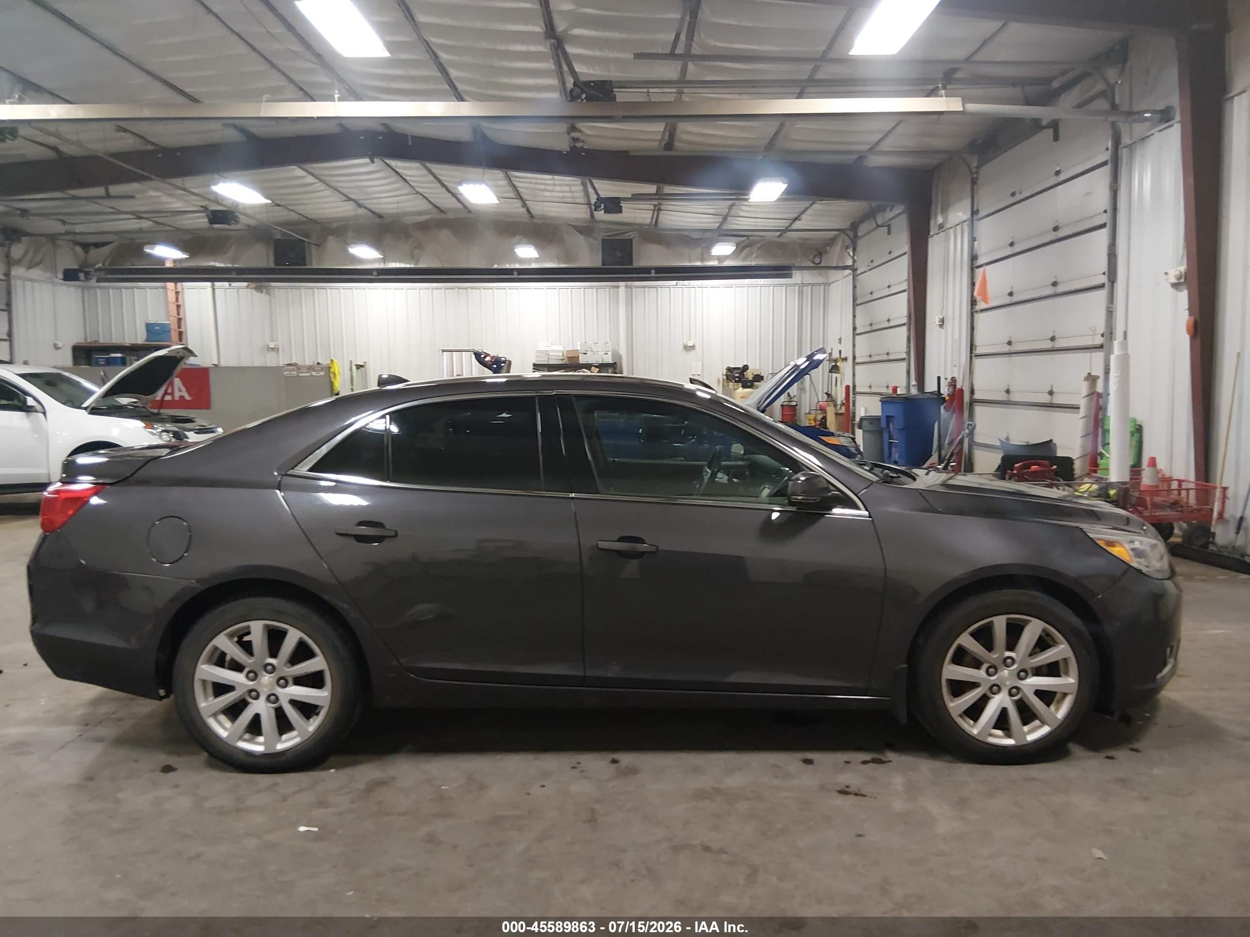 2013 Chevrolet Malibu 2lt Gray vin: 1G11E5SA4DF189725