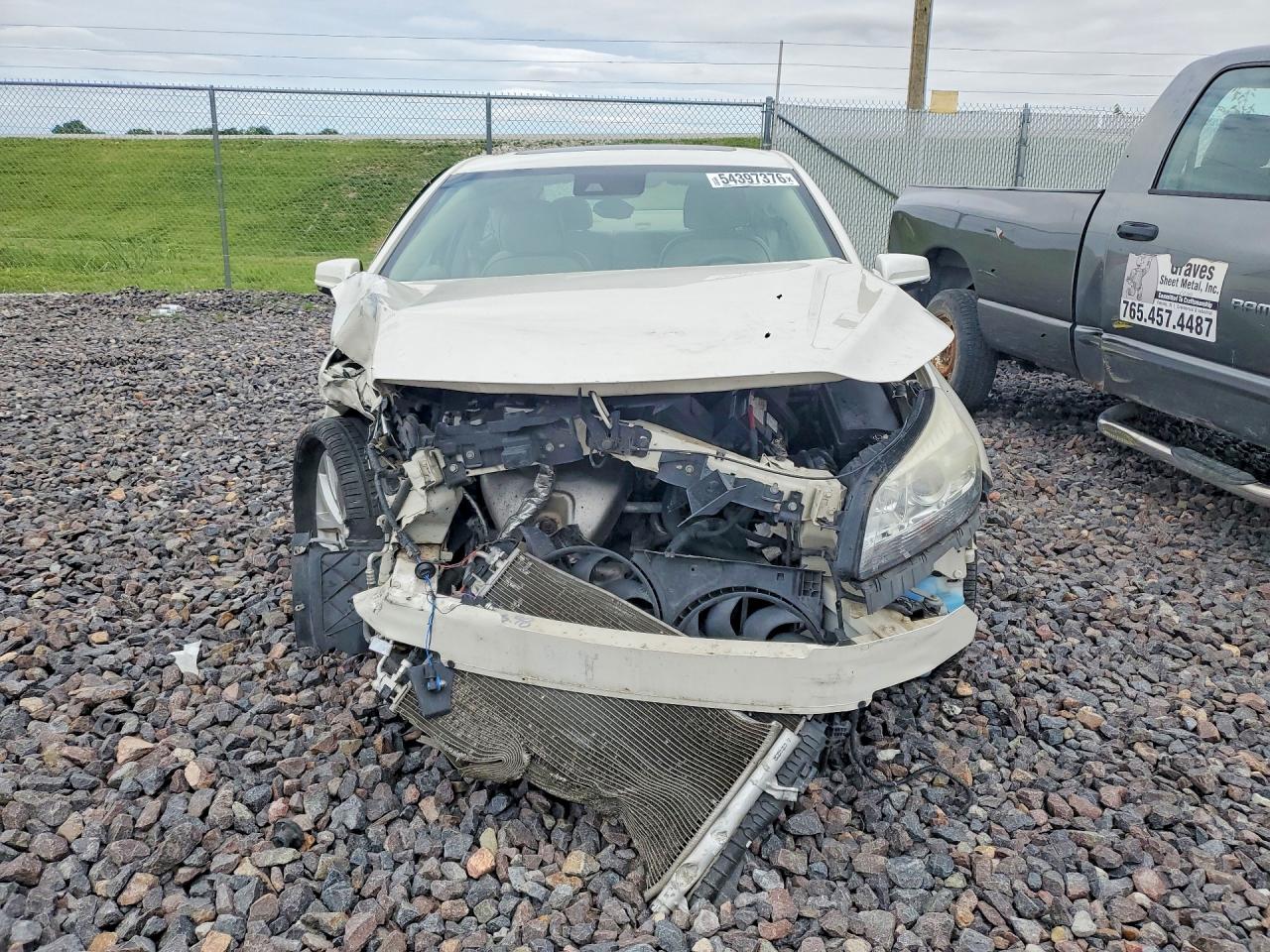 2013 Chevrolet Malibu 2lt Белый vin: 1G11E5SA4DF340868