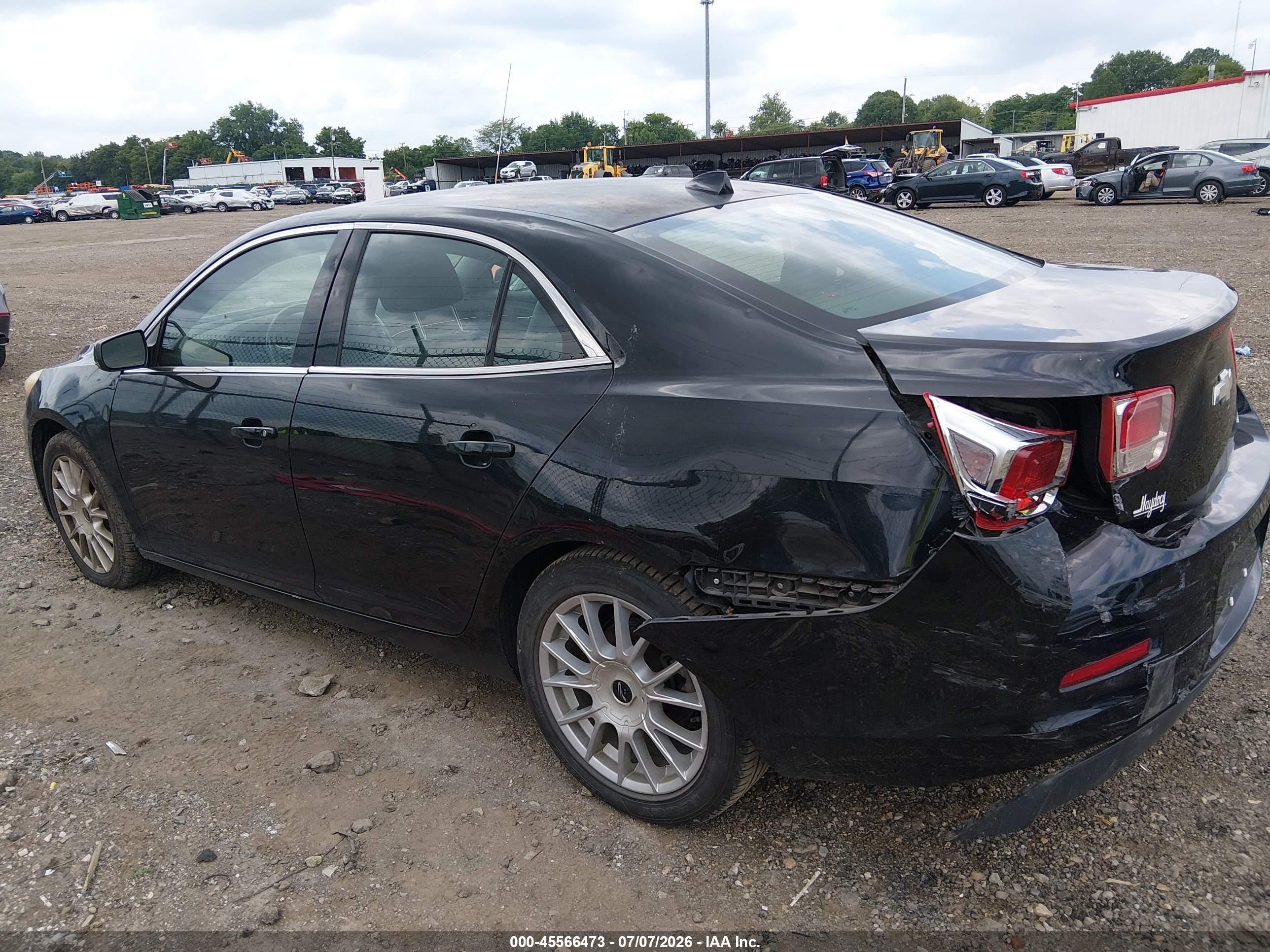 2013 Chevrolet Malibu 2lt Black vin: 1G11E5SA4DU106242