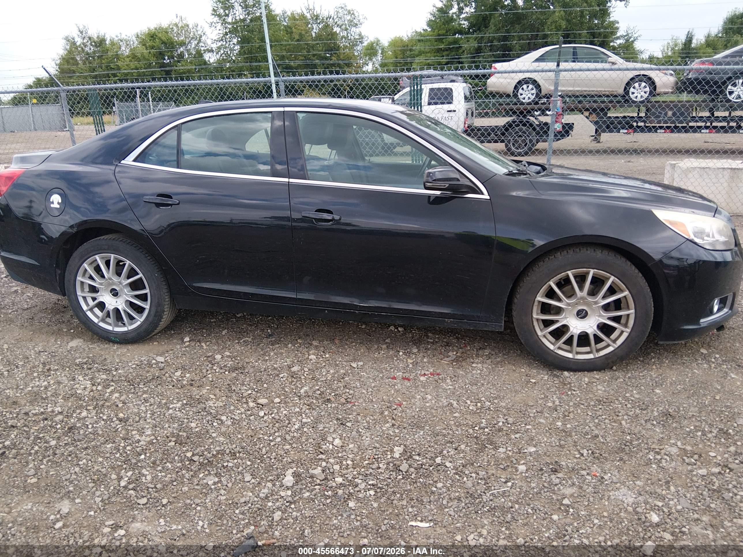 2013 Chevrolet Malibu 2lt Black vin: 1G11E5SA4DU106242