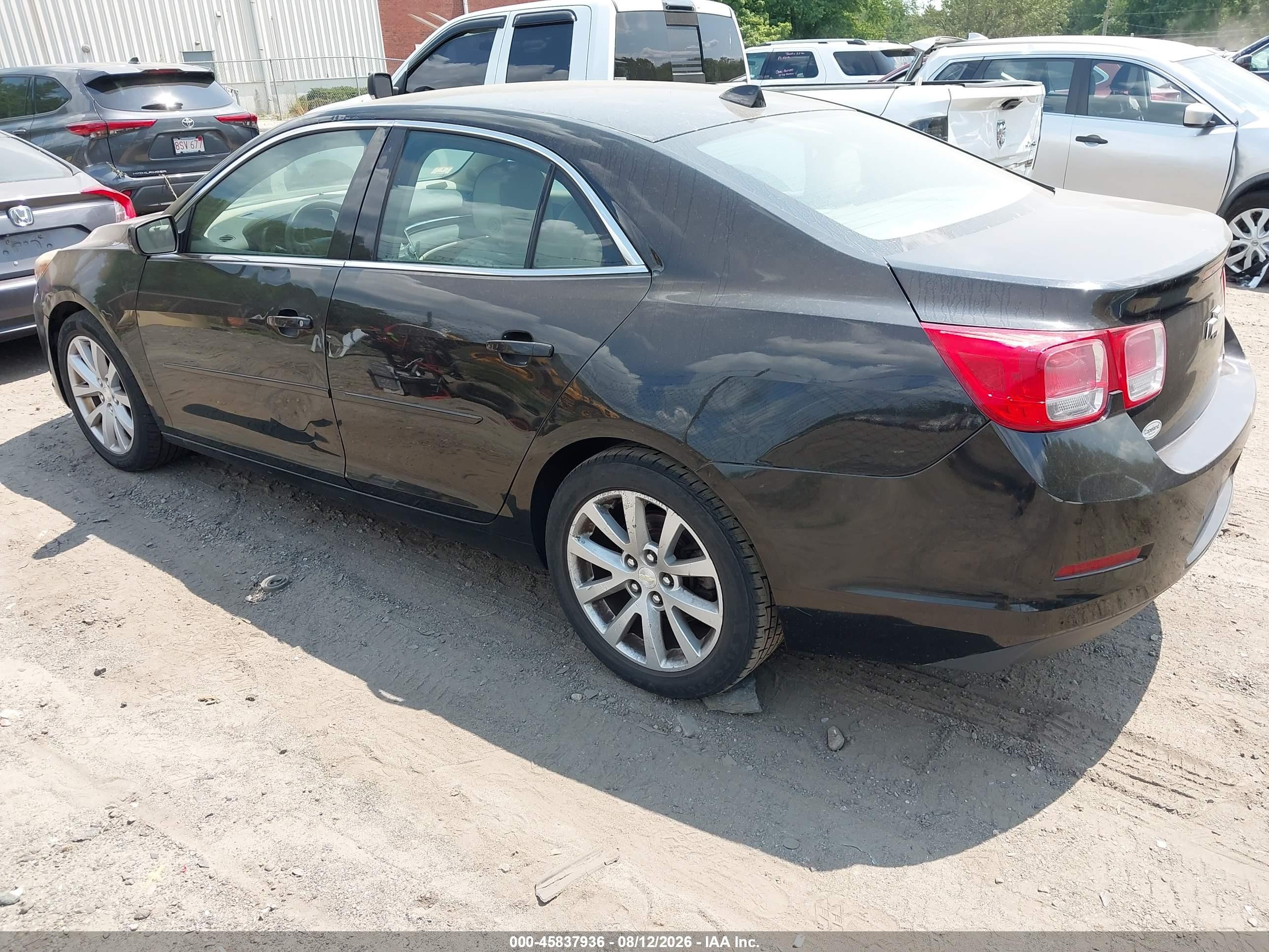 2013 Chevrolet Malibu 2lt Black vin: 1G11E5SA4DU117838