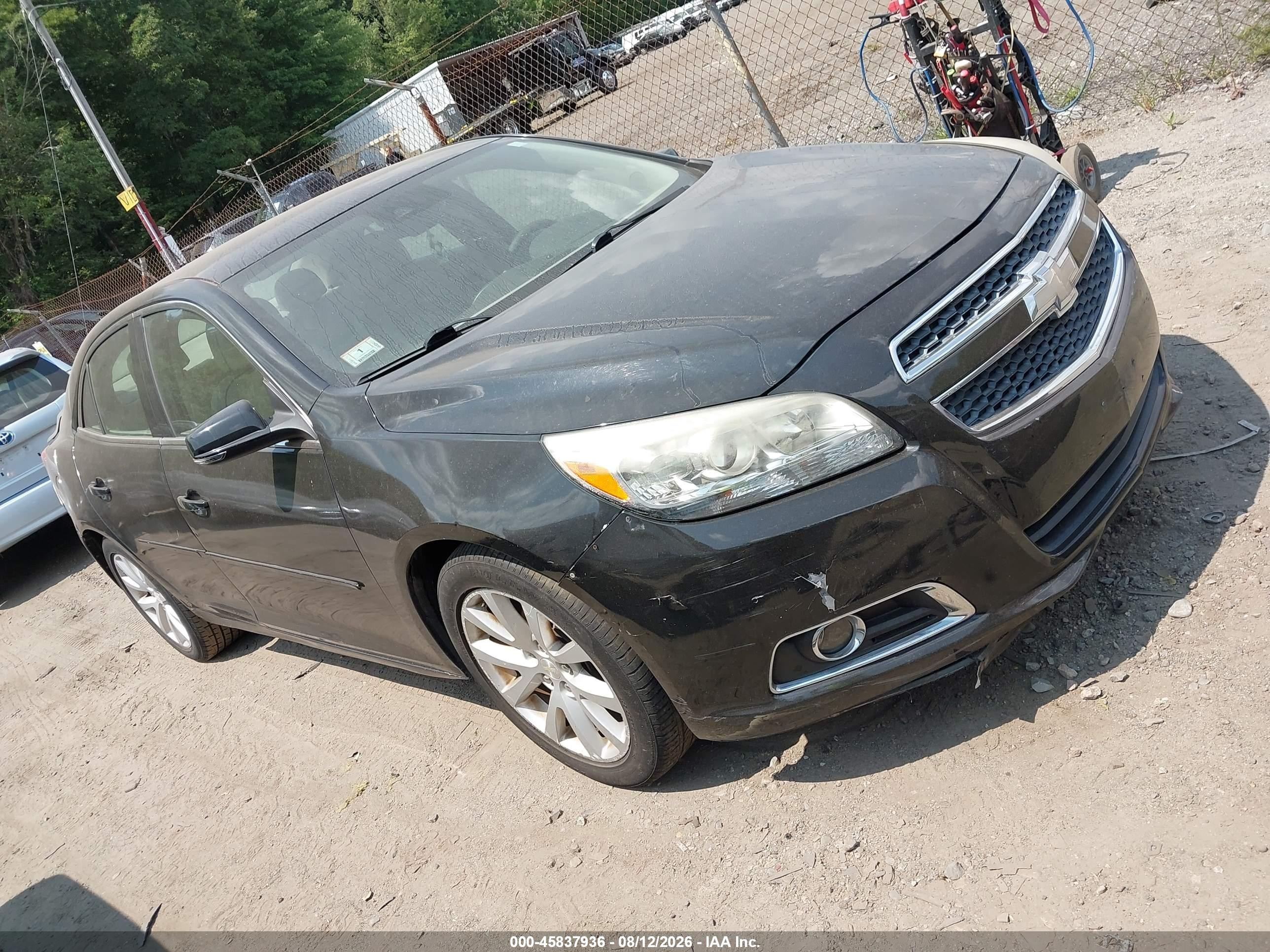 2013 Chevrolet Malibu 2lt Black vin: 1G11E5SA4DU117838