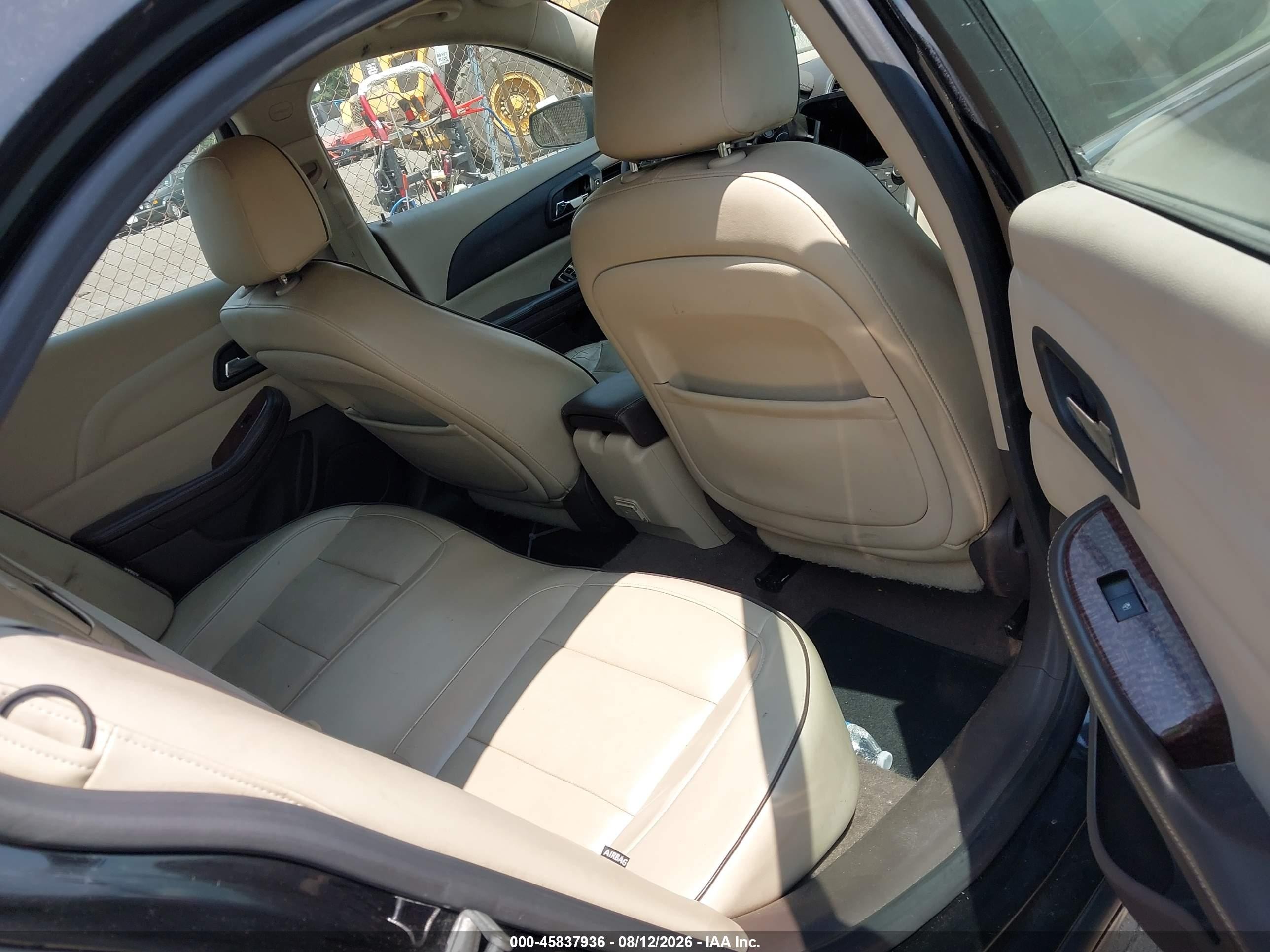 2013 Chevrolet Malibu 2lt Black vin: 1G11E5SA4DU117838