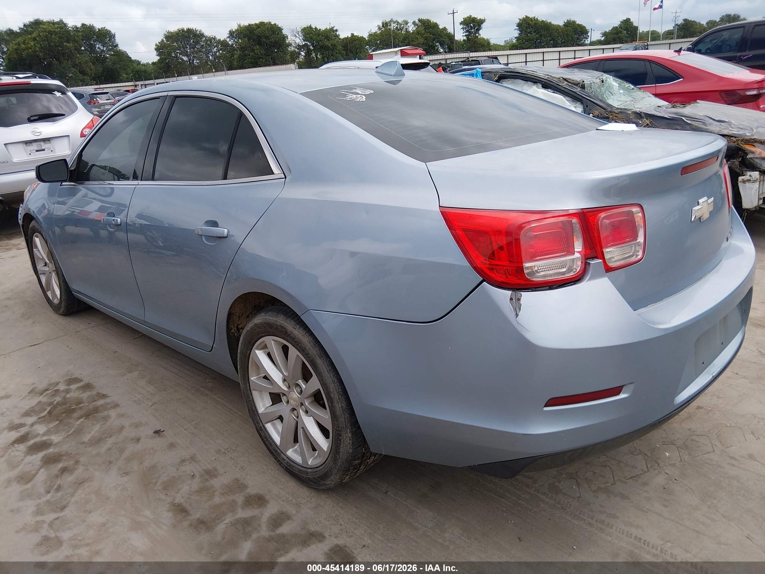 2013 Chevrolet Malibu 2lt Blue vin: 1G11E5SA4DU139693