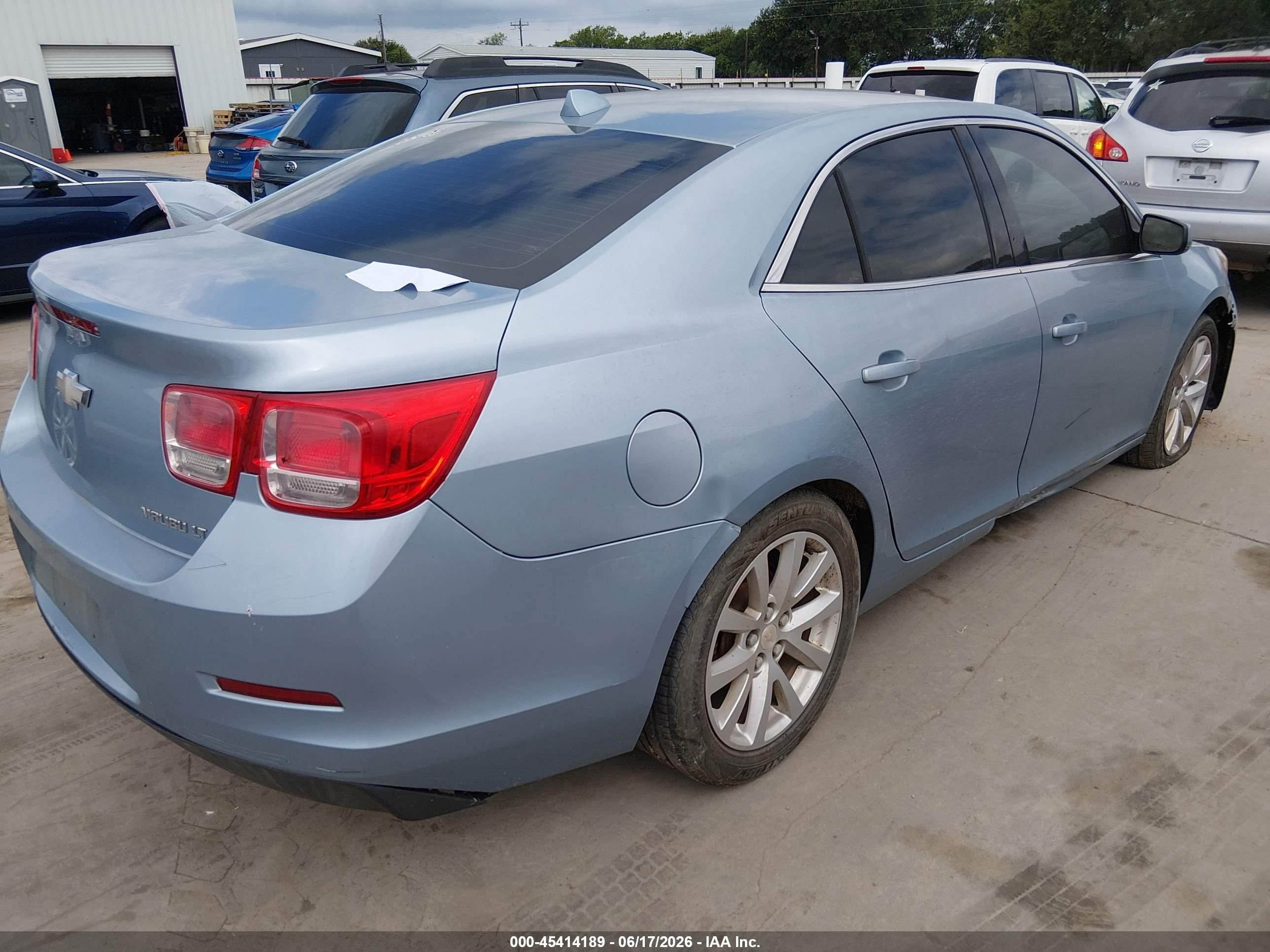 2013 Chevrolet Malibu 2lt Blue vin: 1G11E5SA4DU139693