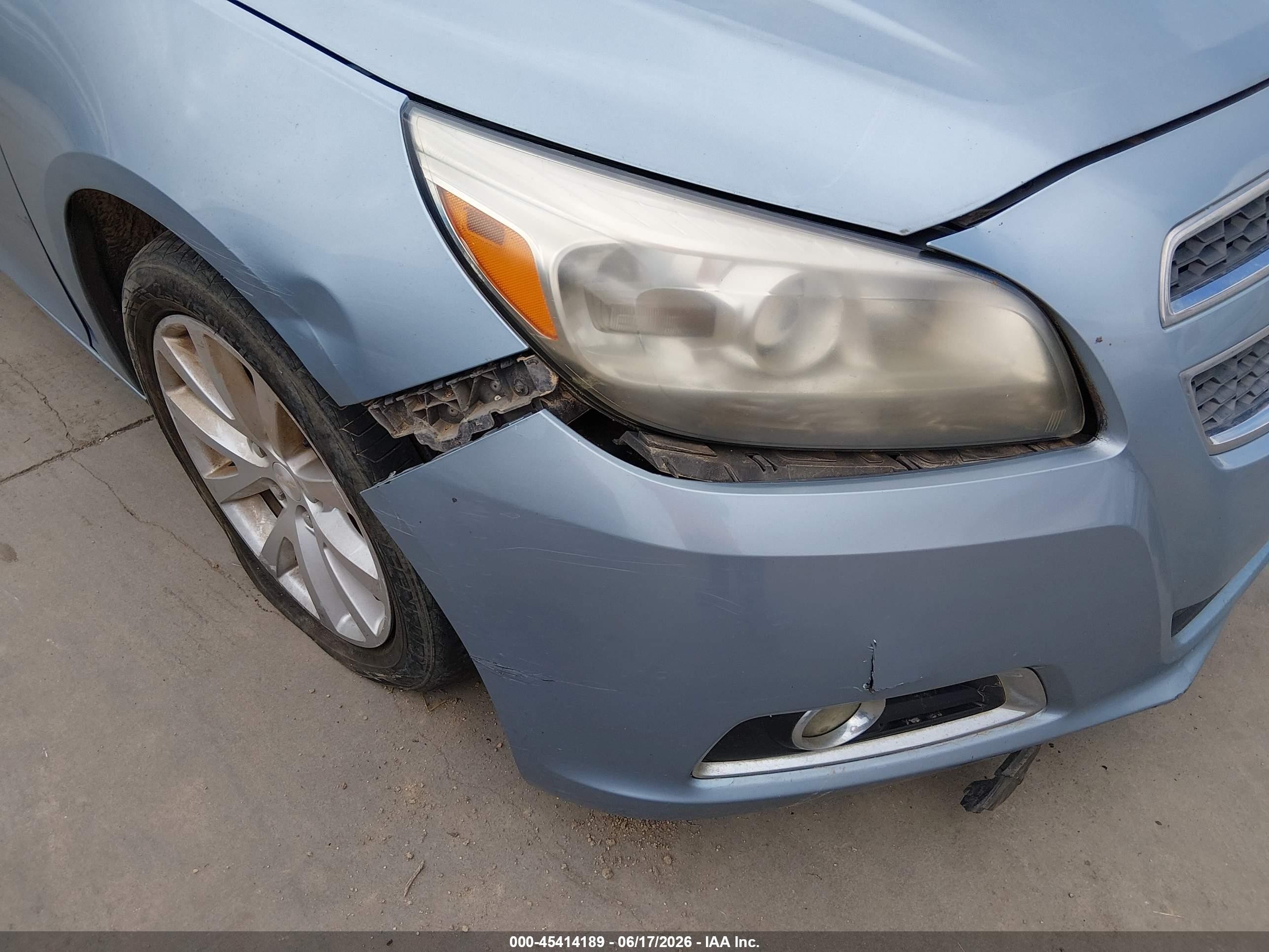 2013 Chevrolet Malibu 2lt Blue vin: 1G11E5SA4DU139693