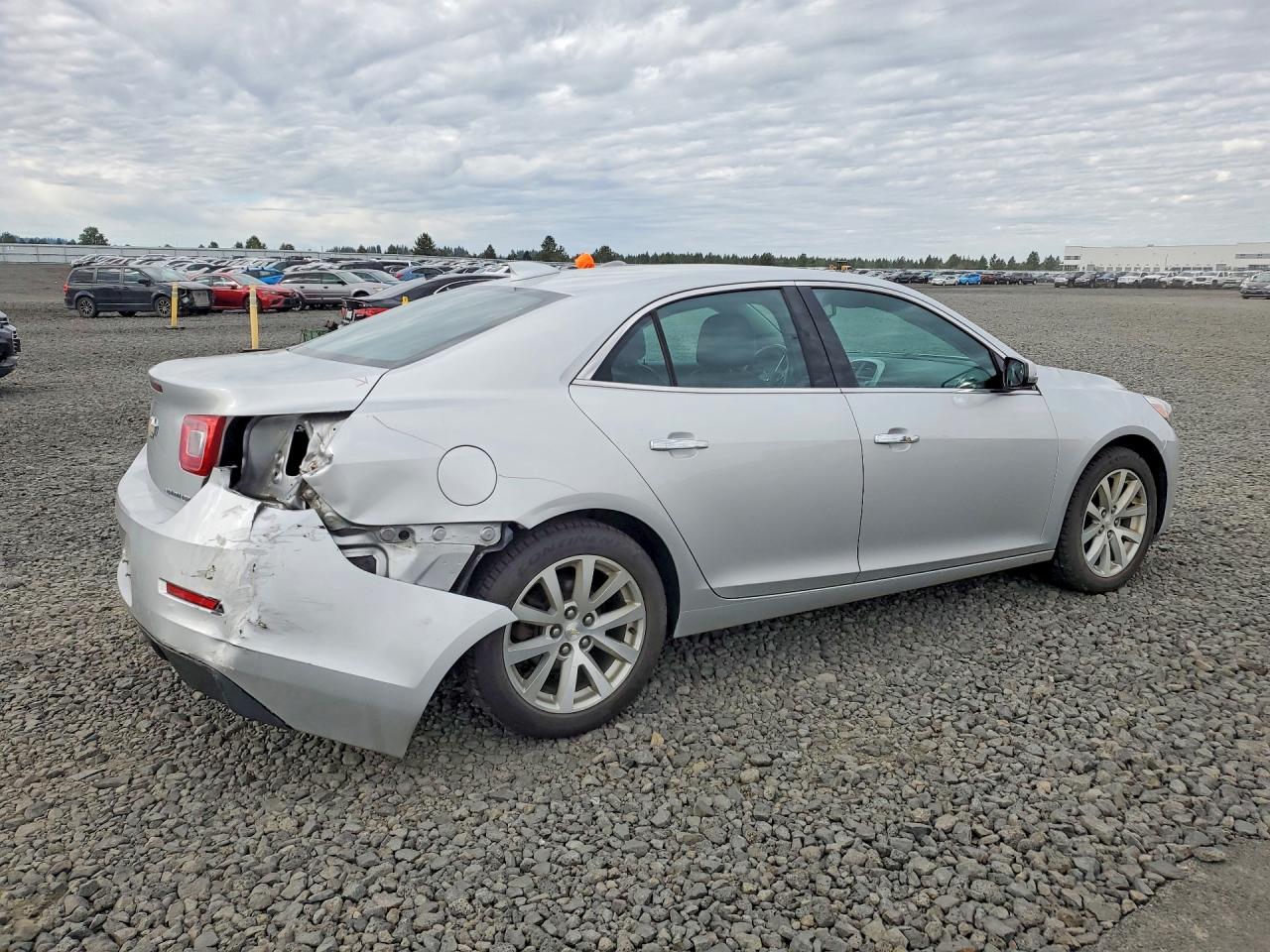 2016 Chevrolet Malibu Limited Ltz Gray vin: 1G11E5SA4GU145336