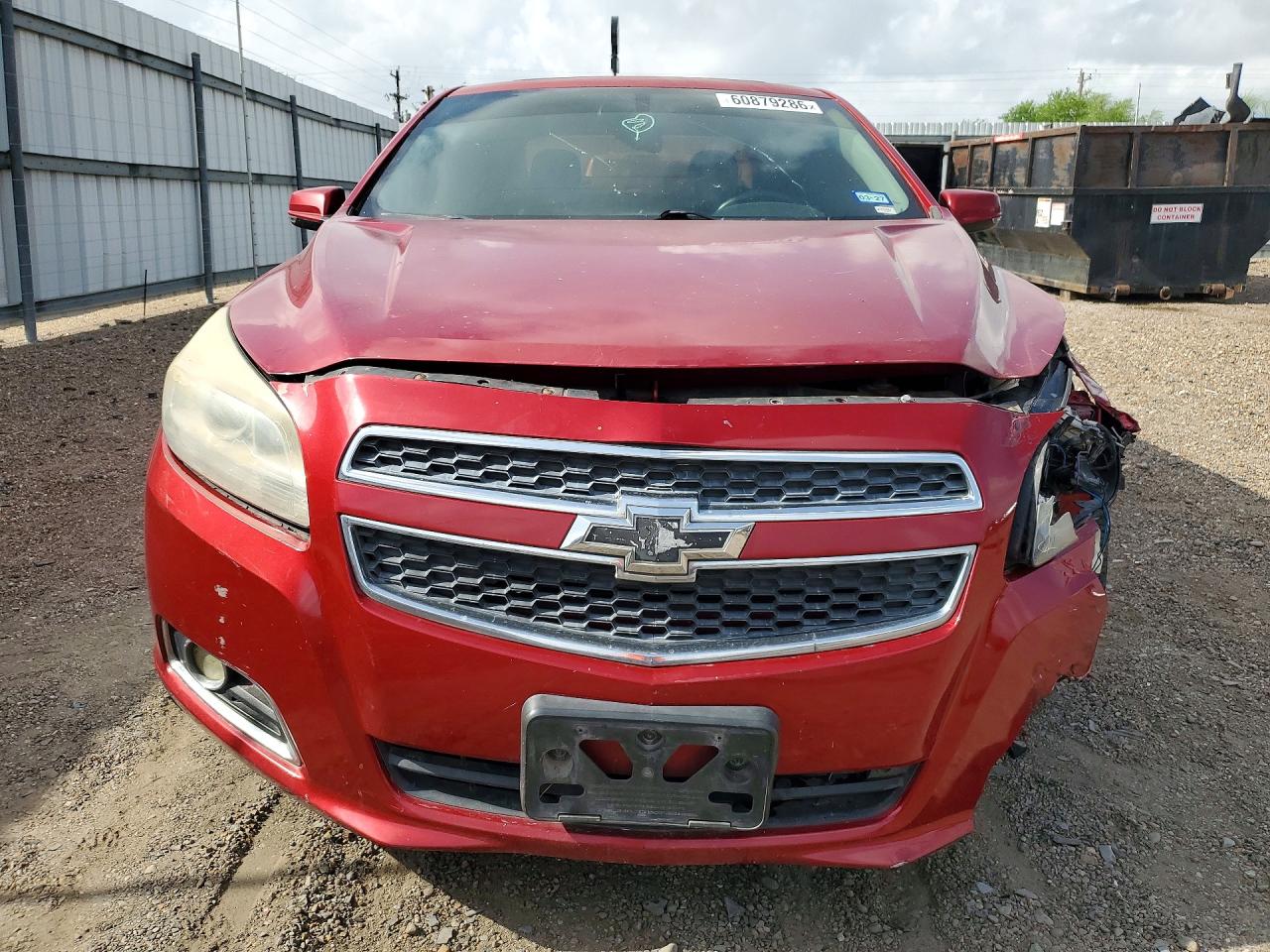 2013 Chevrolet Malibu 2lt Maroon vin: 1G11E5SA5DF126181