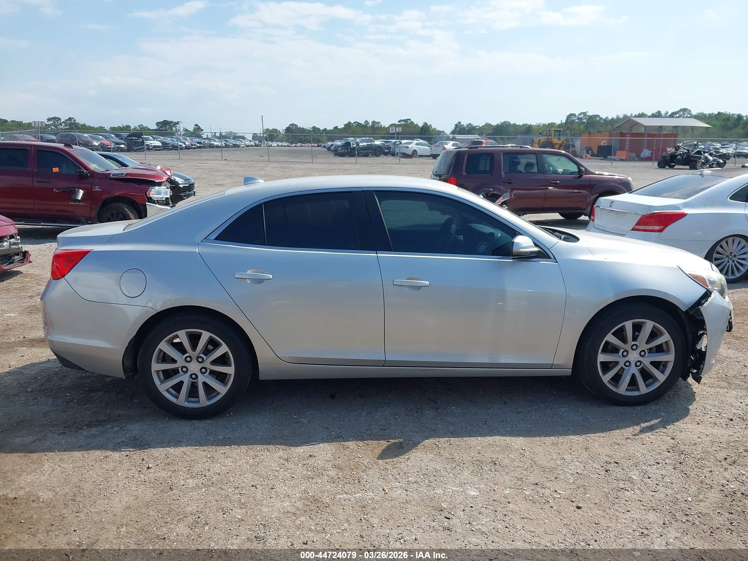 2013 Chevrolet Malibu 2lt Серебряный vin: 1G11E5SA5DF269096