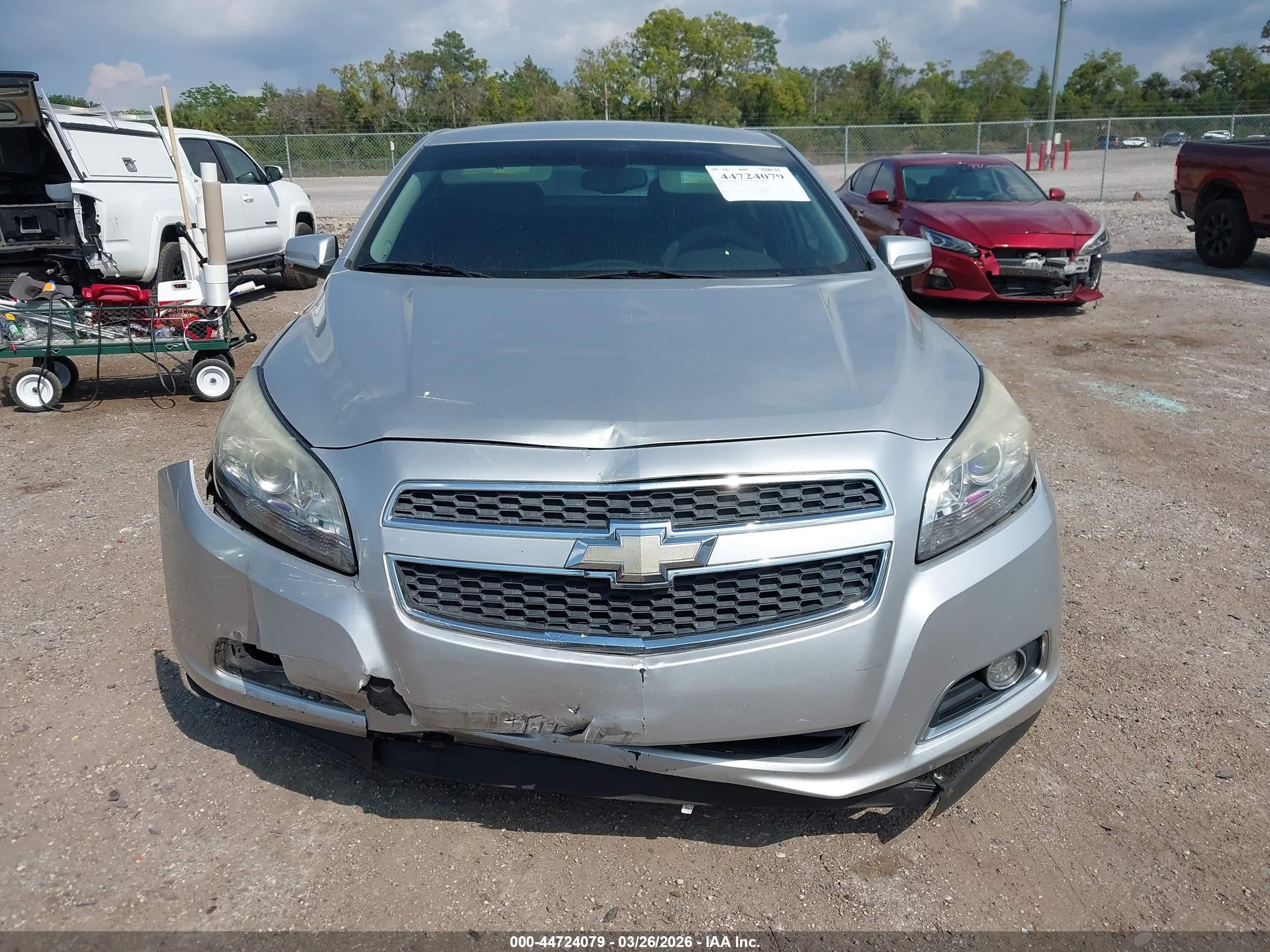 2013 Chevrolet Malibu 2lt Серебряный vin: 1G11E5SA5DF269096
