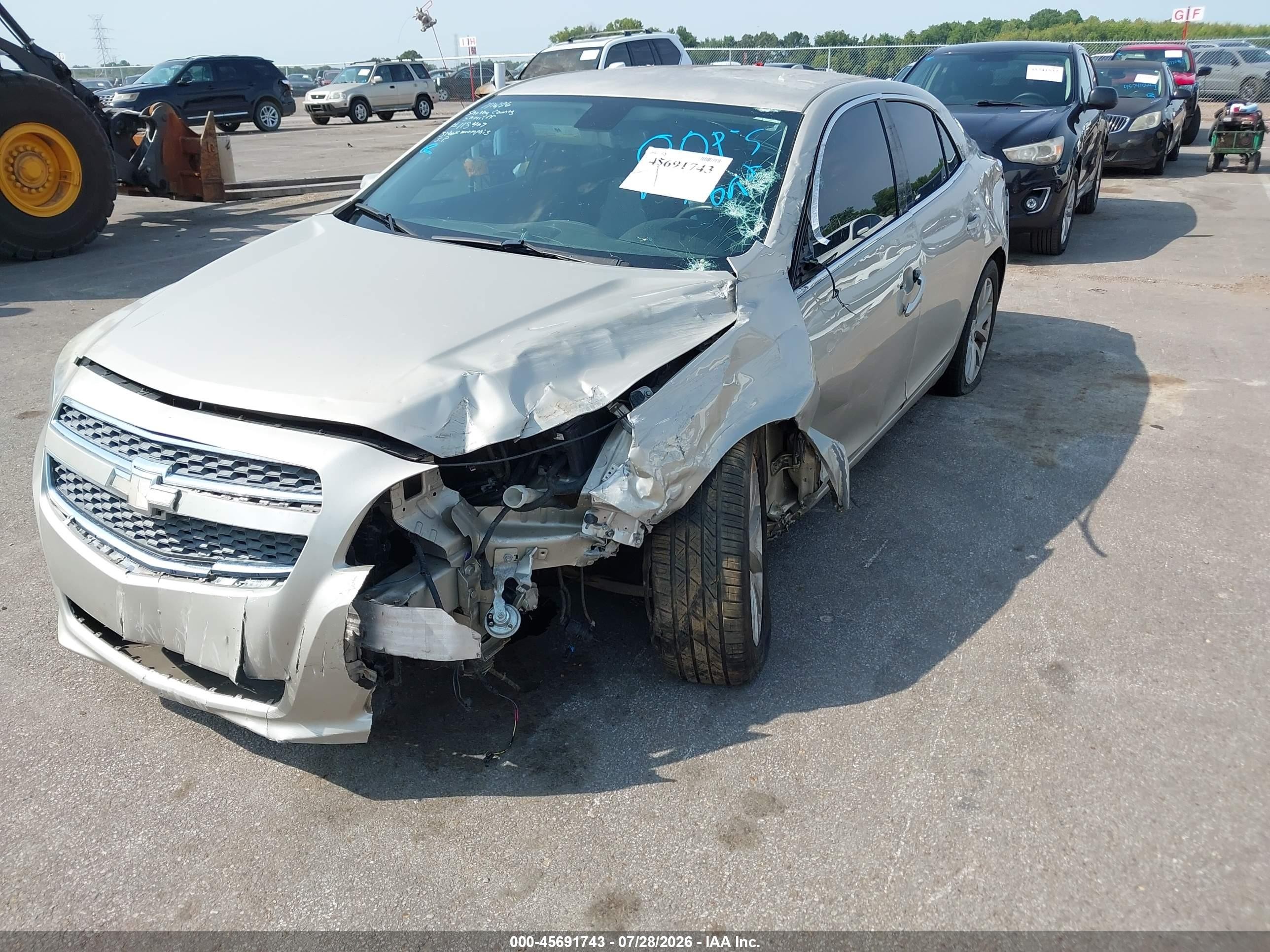 2013 Chevrolet Malibu 2lt Tan vin: 1G11E5SA5DF280700