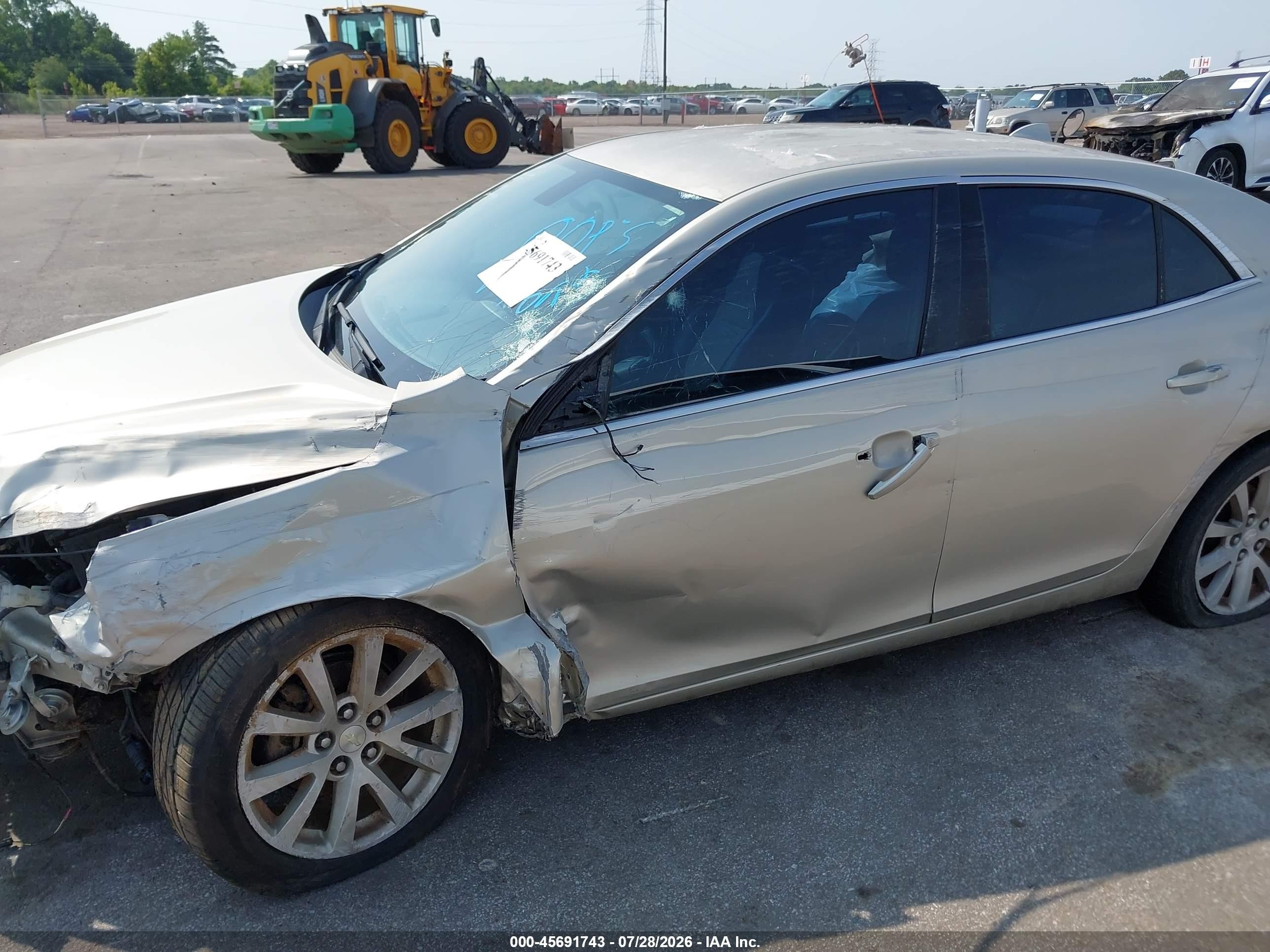 2013 Chevrolet Malibu 2lt Tan vin: 1G11E5SA5DF280700