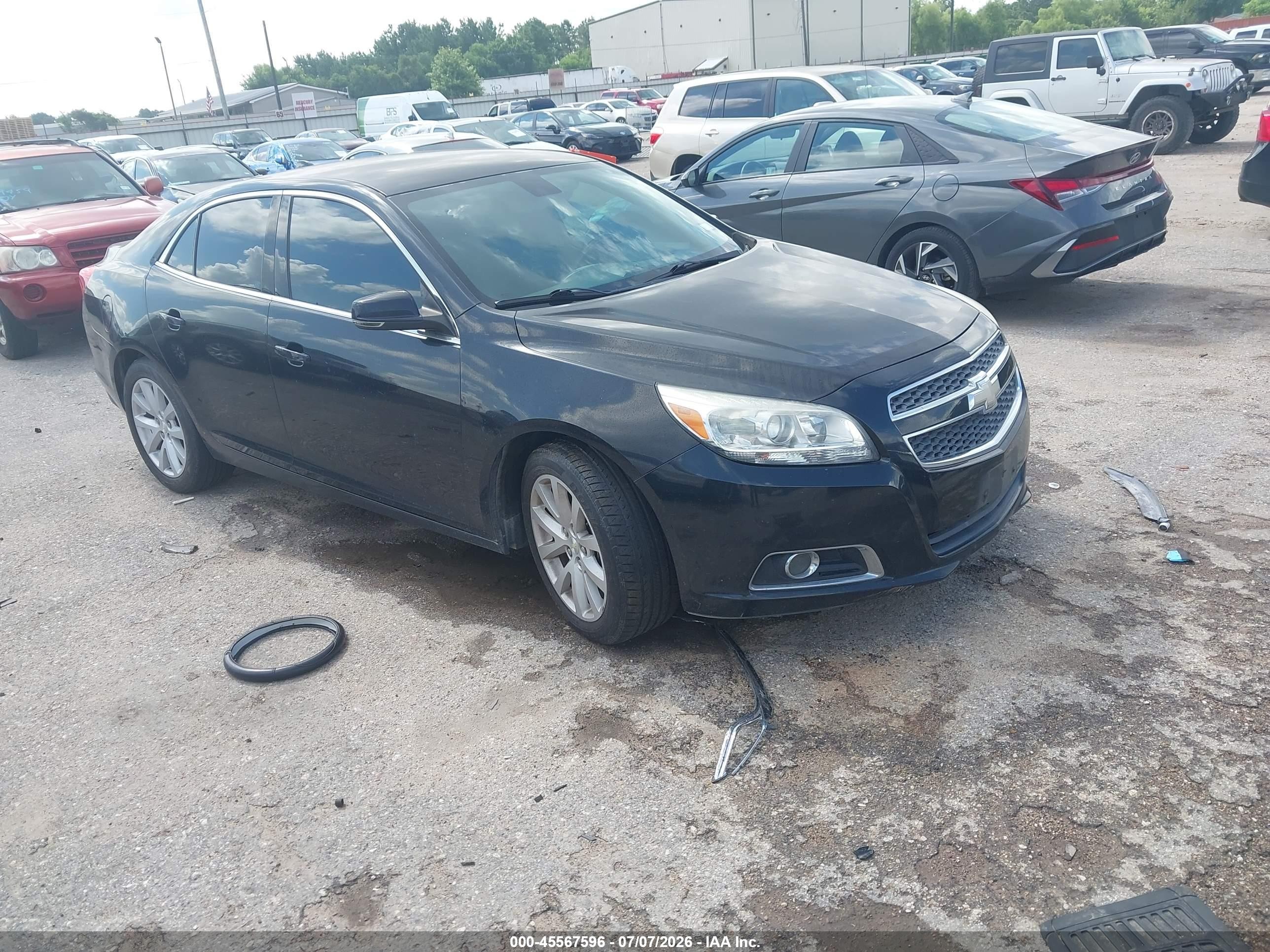 2013 Chevrolet Malibu 2lt Серый vin: 1G11E5SA5DF285704