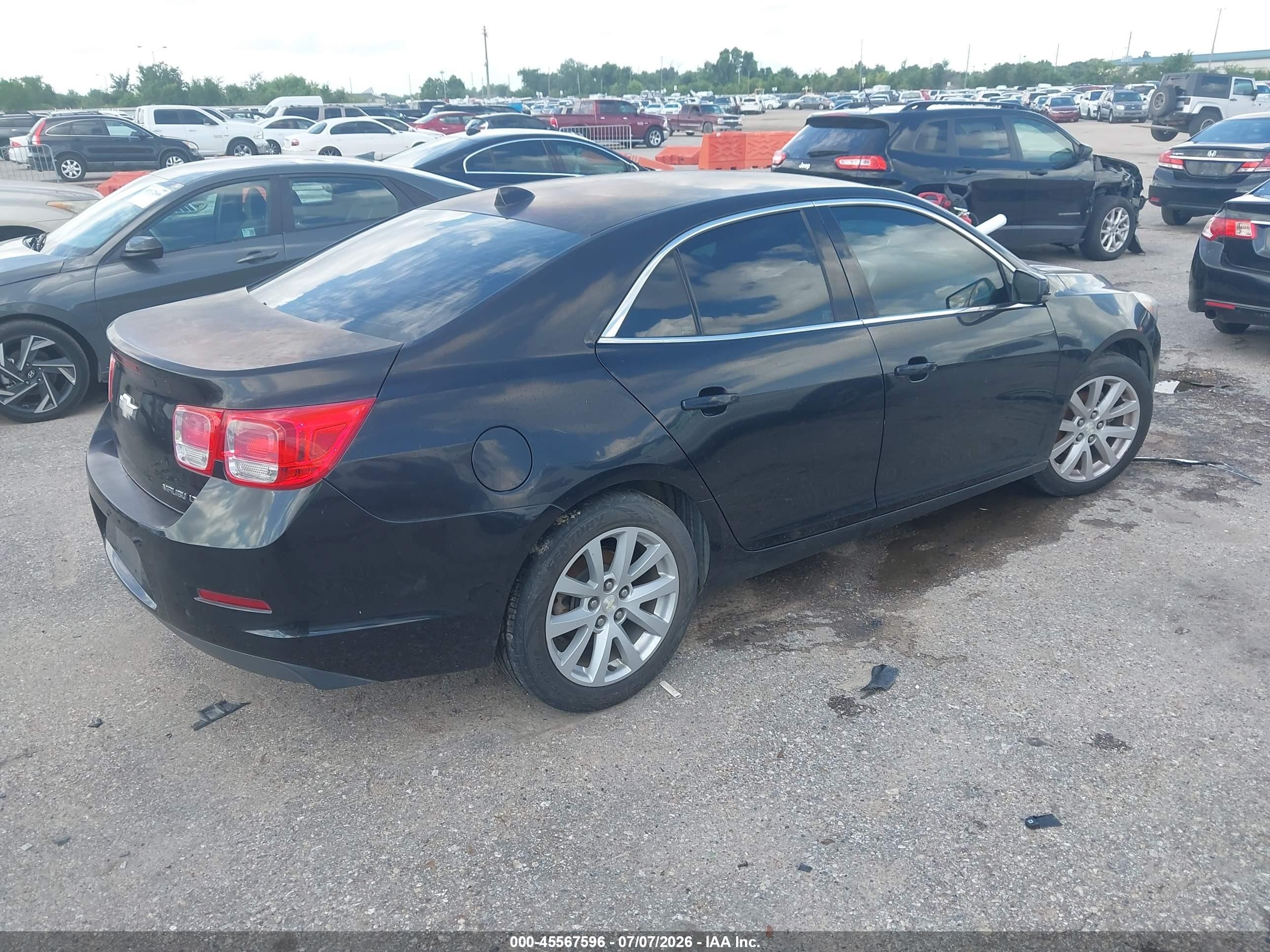 2013 Chevrolet Malibu 2lt Серый vin: 1G11E5SA5DF285704