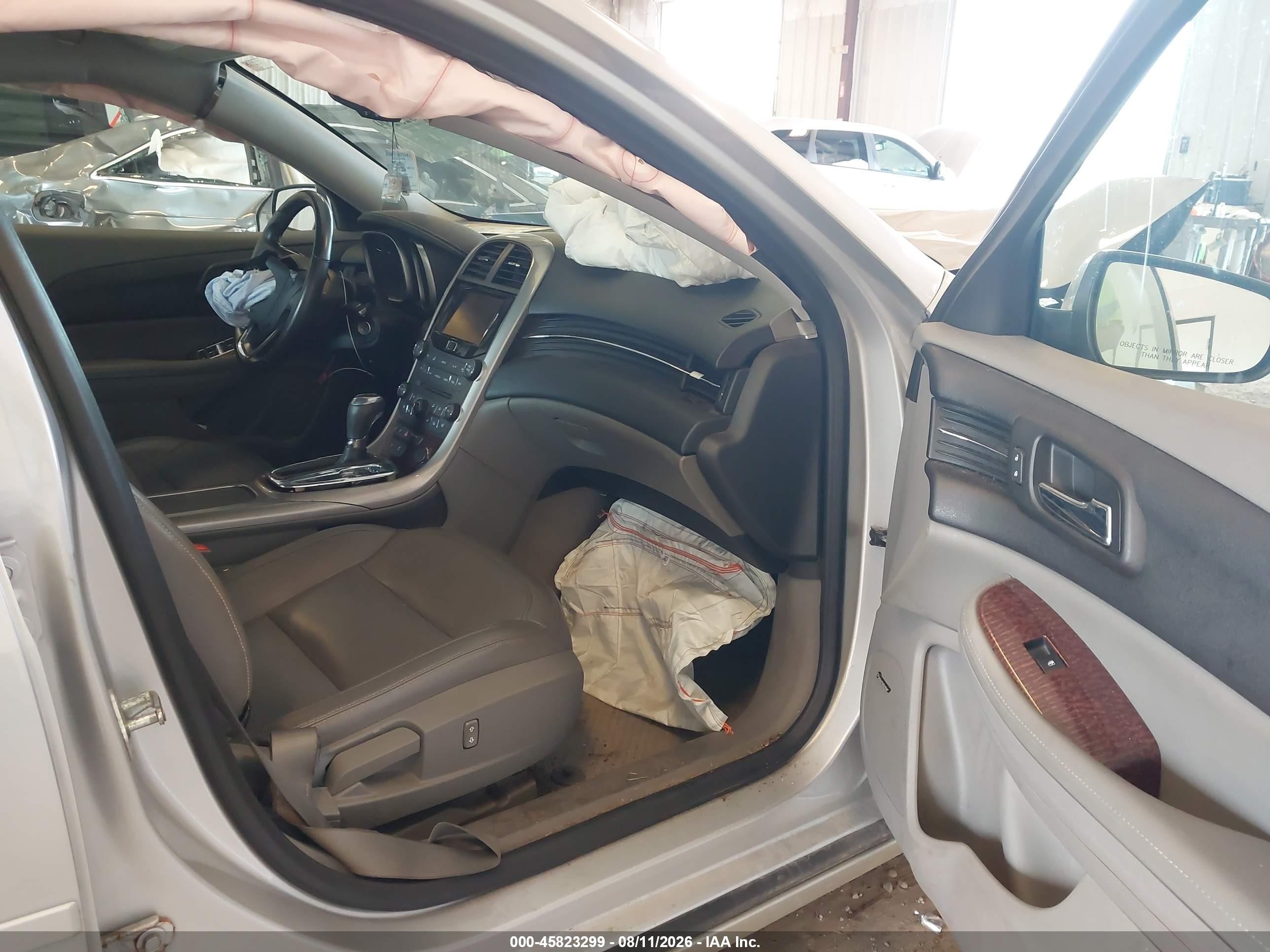 2013 Chevrolet Malibu 2lt Silver vin: 1G11E5SA5DF312352