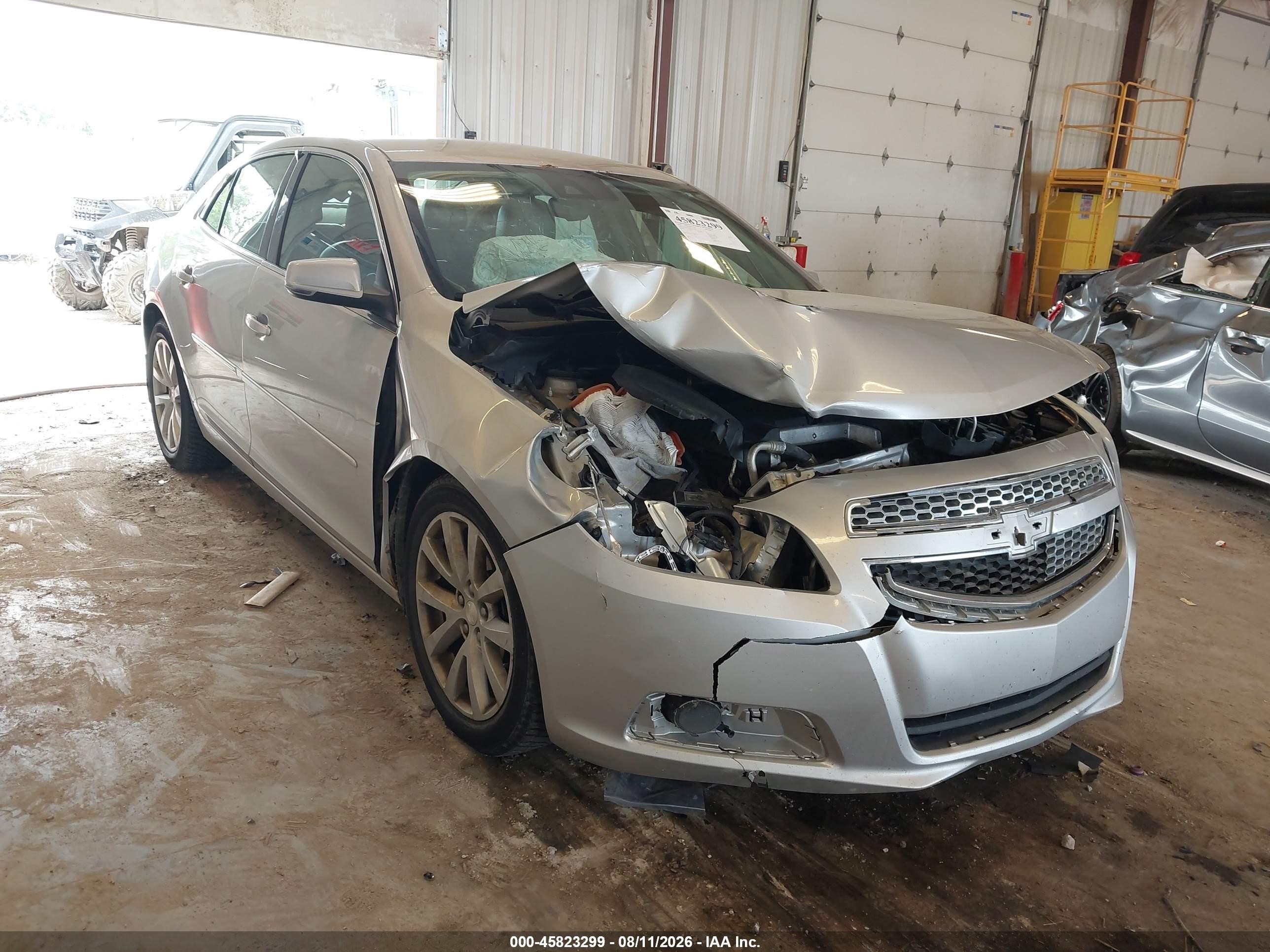 2013 Chevrolet Malibu 2lt Silver vin: 1G11E5SA5DF312352