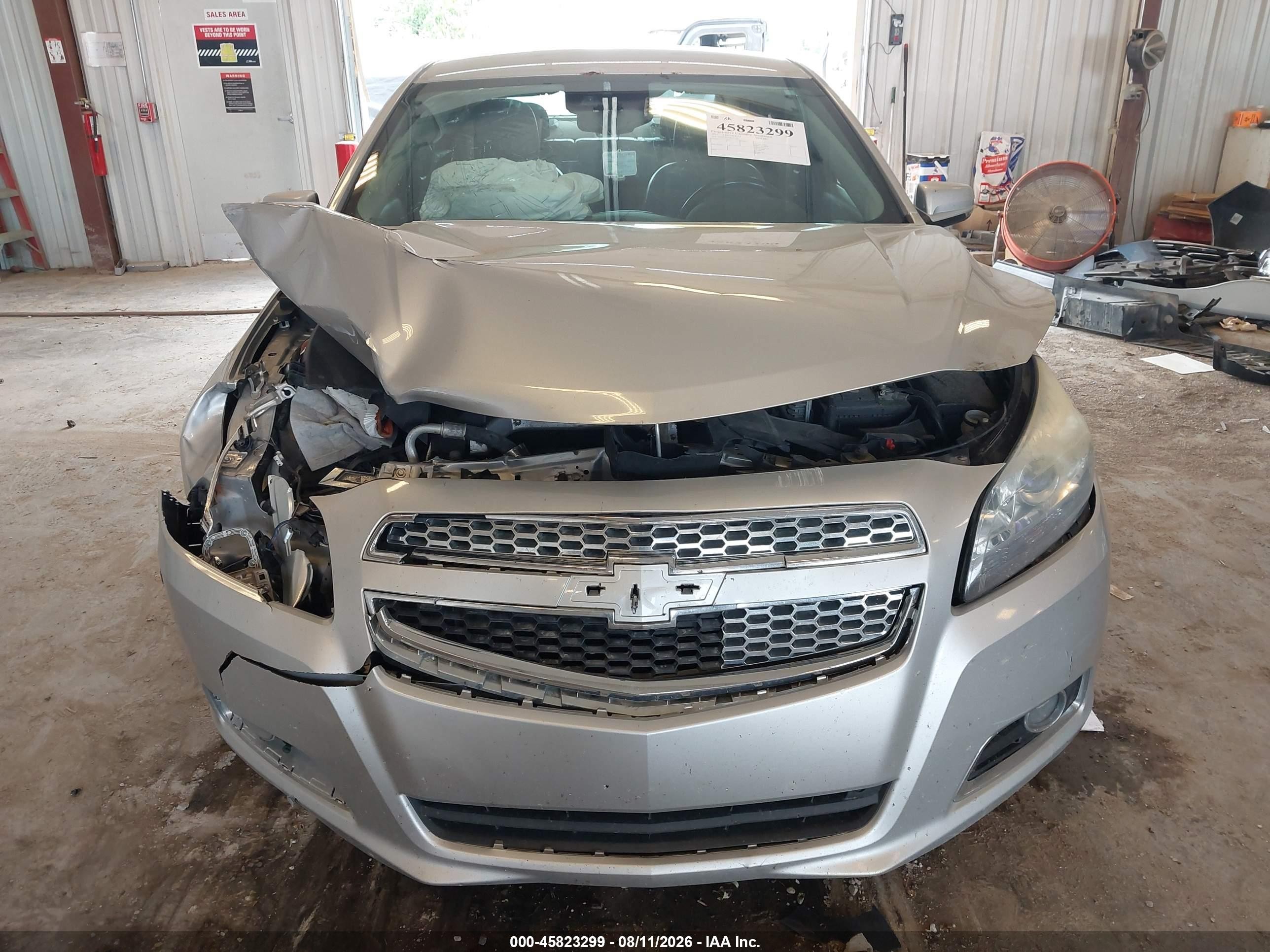 2013 Chevrolet Malibu 2lt Silver vin: 1G11E5SA5DF312352