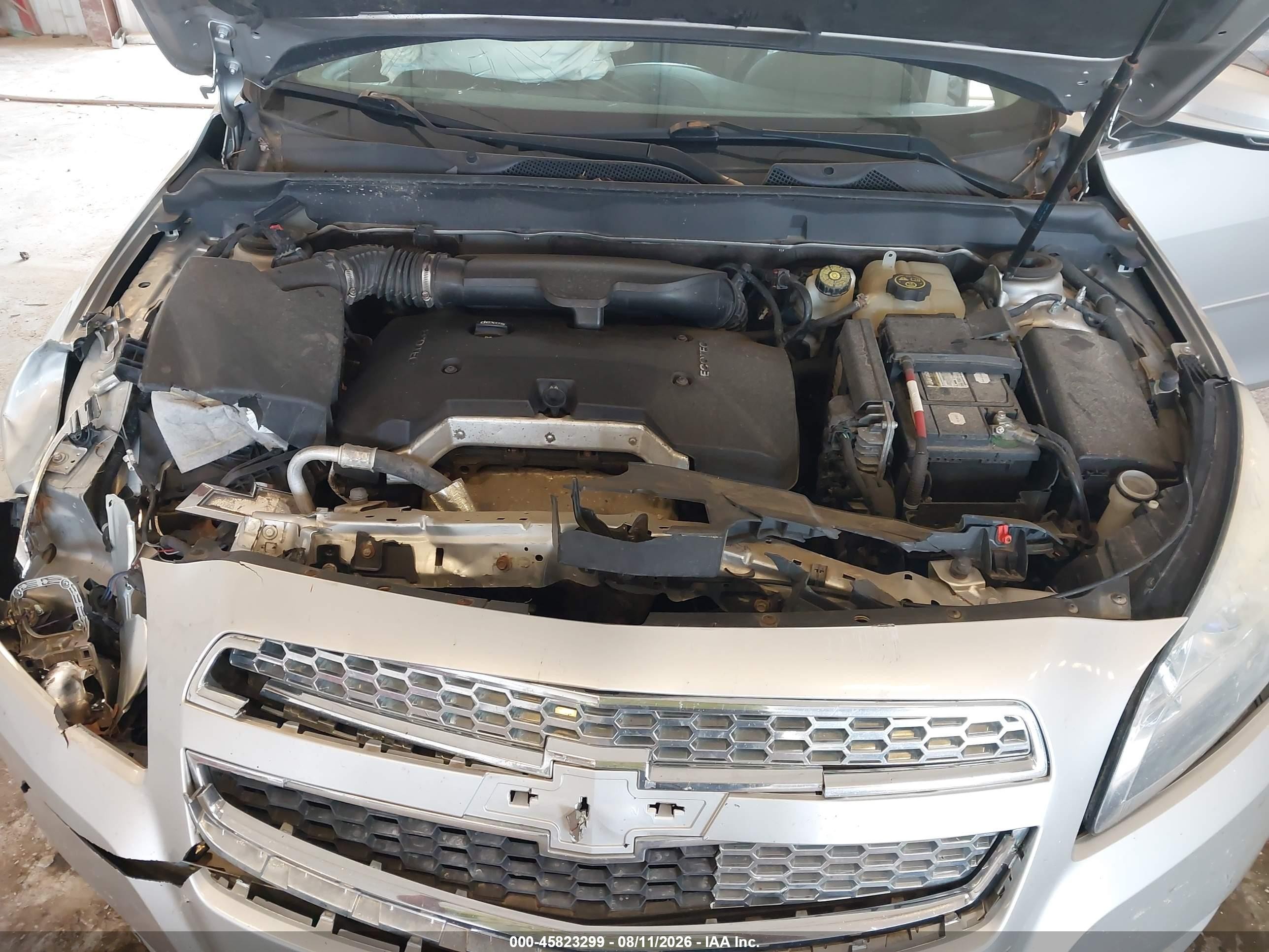 2013 Chevrolet Malibu 2lt Silver vin: 1G11E5SA5DF312352
