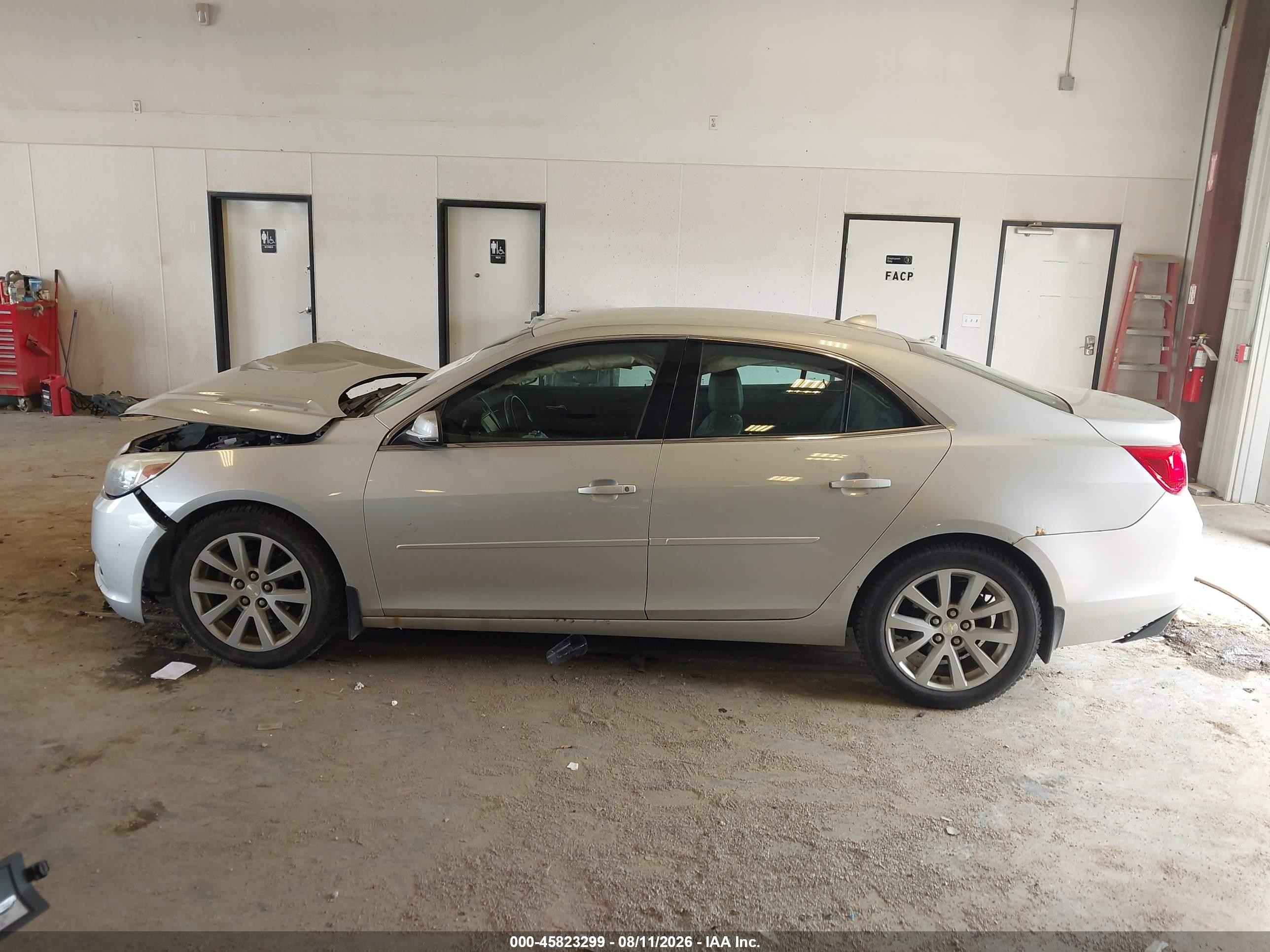 2013 Chevrolet Malibu 2lt Silver vin: 1G11E5SA5DF312352