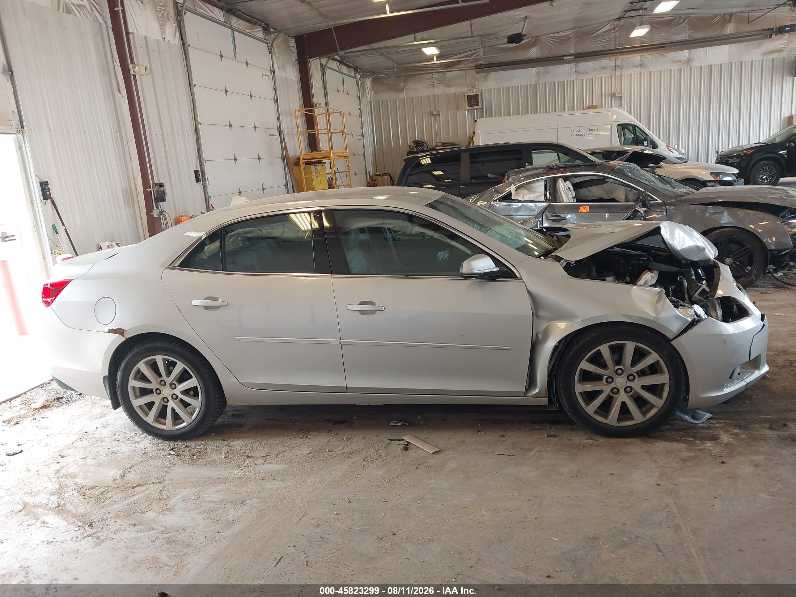 2013 Chevrolet Malibu 2lt Silver vin: 1G11E5SA5DF312352