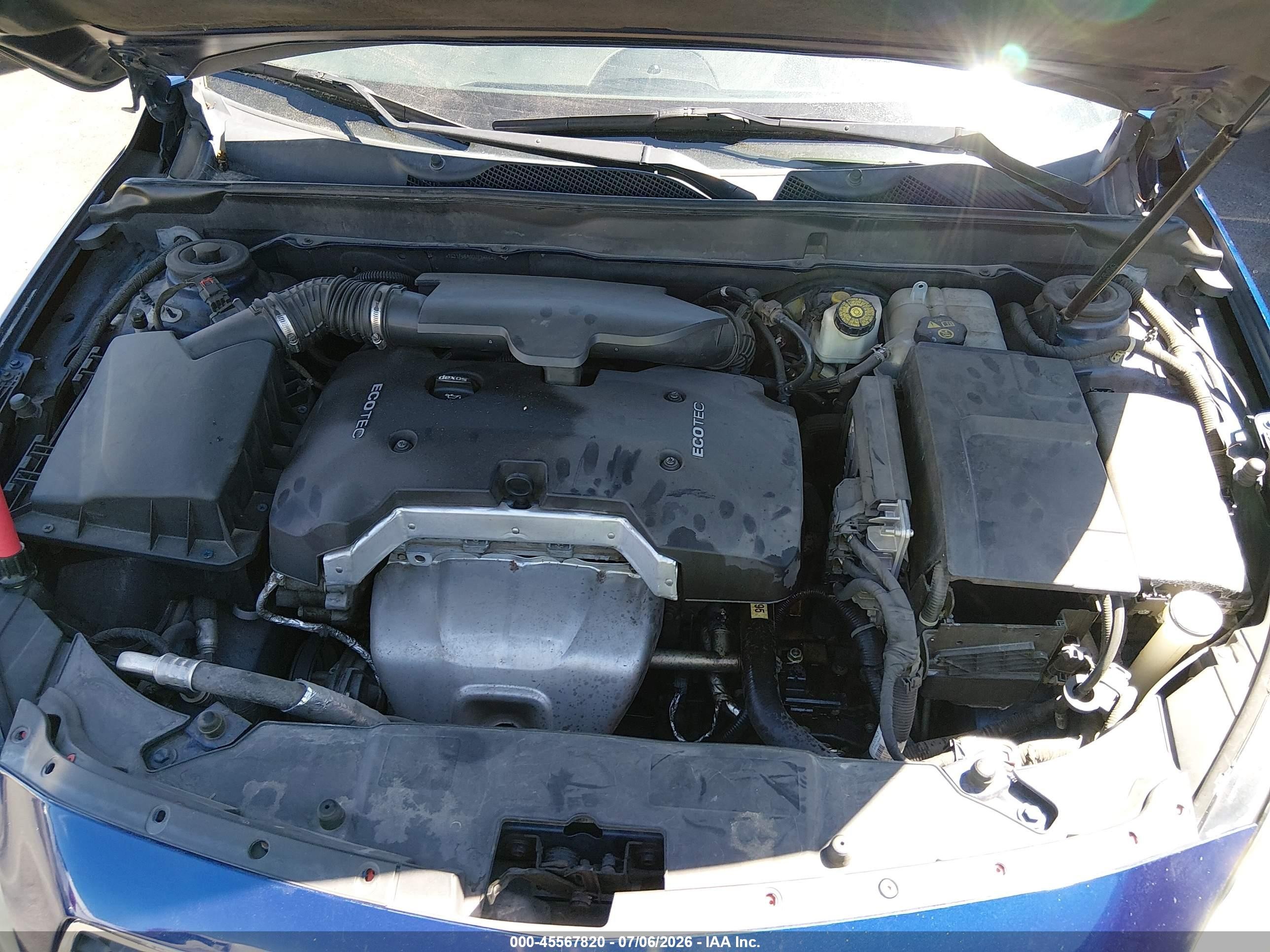 2013 Chevrolet Malibu 2lt Blue vin: 1G11E5SA5DU134664