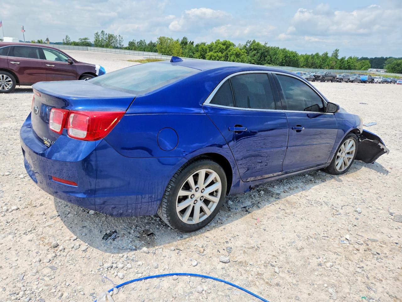 2013 Chevrolet Malibu 2lt Blue vin: 1G11E5SA5DU148273