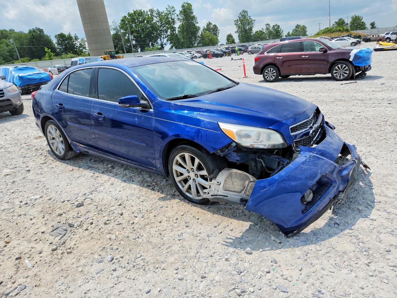 2013 Chevrolet Malibu 2lt Blue vin: 1G11E5SA5DU148273