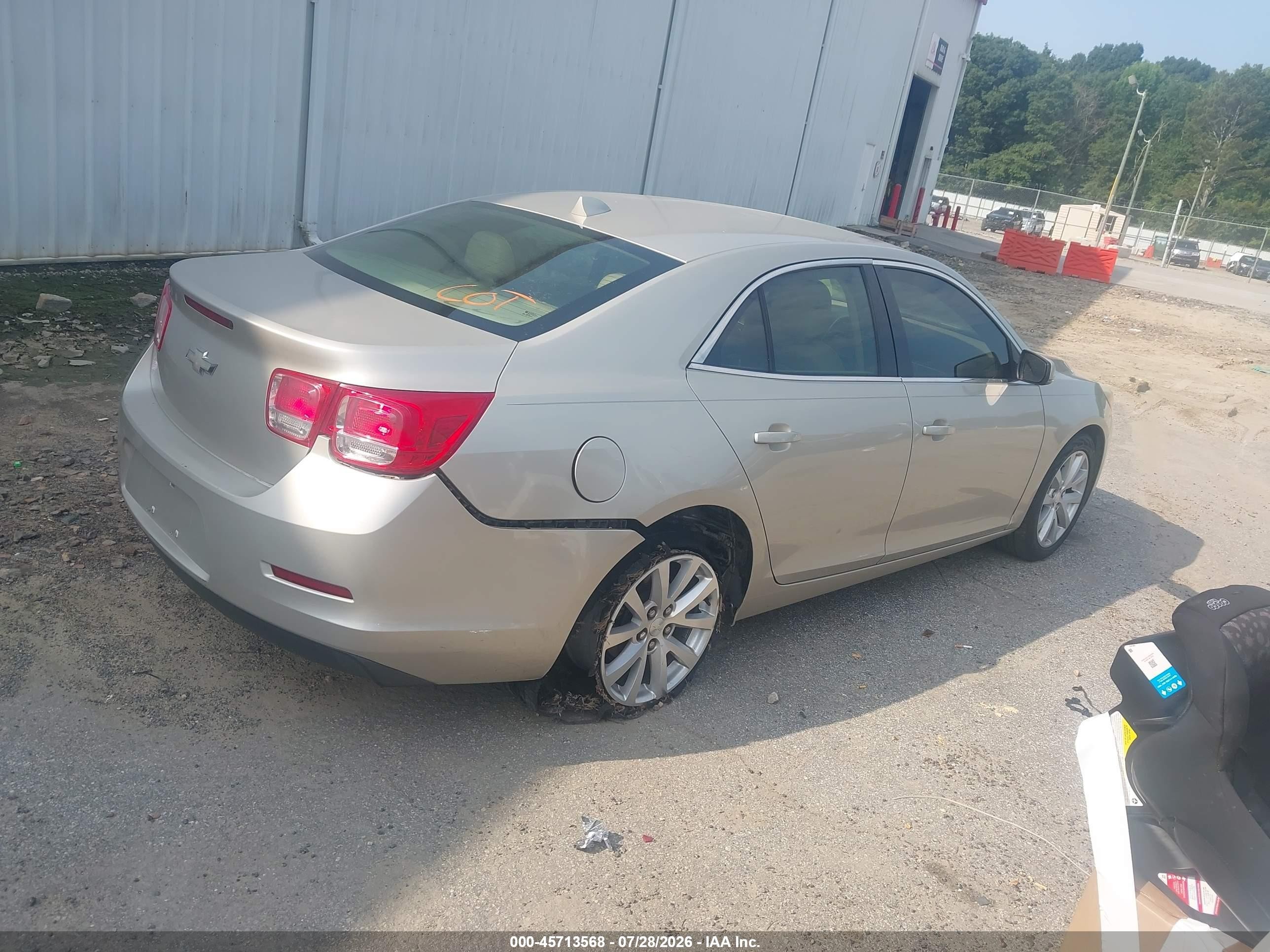 2013 Chevrolet Malibu 2lt Champagne vin: 1G11E5SA6DF171744